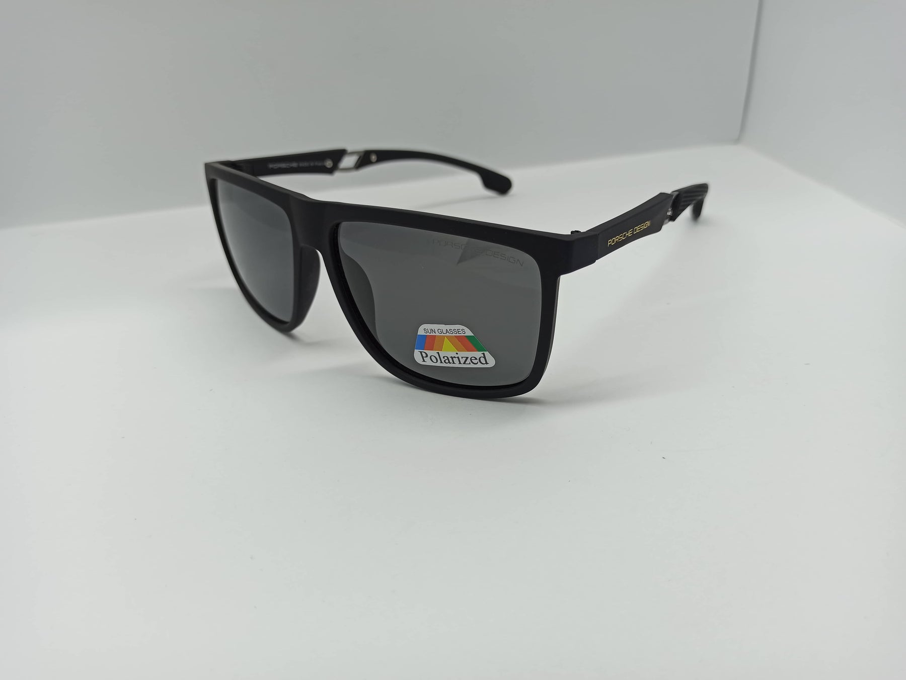 Porsche Design - SG282 - Black - Acetate - Polycarbonate Lens - Polarized - Premium Sunglass - CHECKOUT
