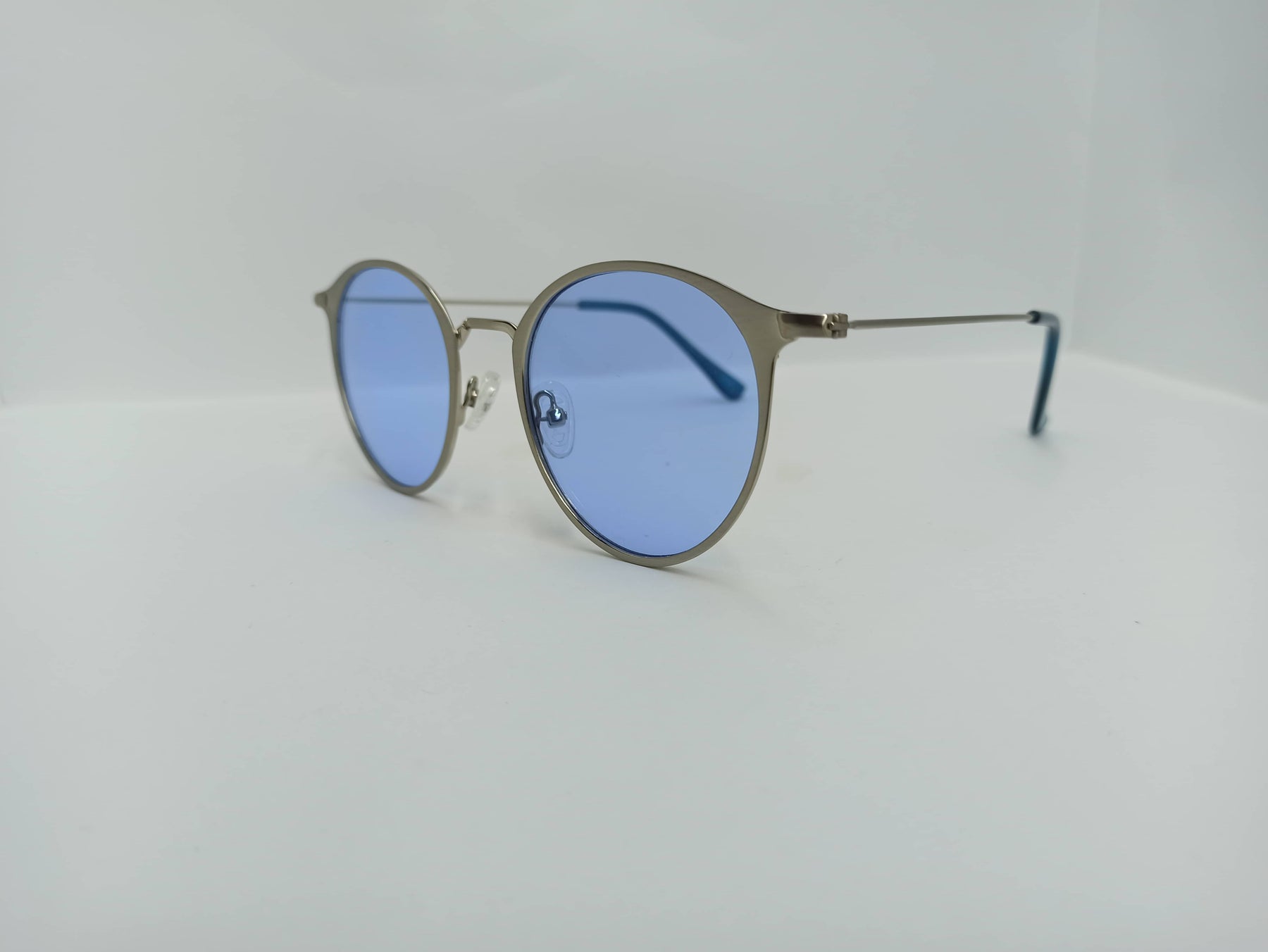 Modern Blue Sunglass - SG287 - Metal Legs/Polycarbonate Lens - Women - Budget Sunglass - CHECKOUT