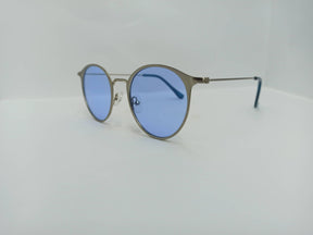 Modern Blue Sunglass - SG287 - Metal Legs/Polycarbonate Lens - Women - Budget Sunglass - CHECKOUT