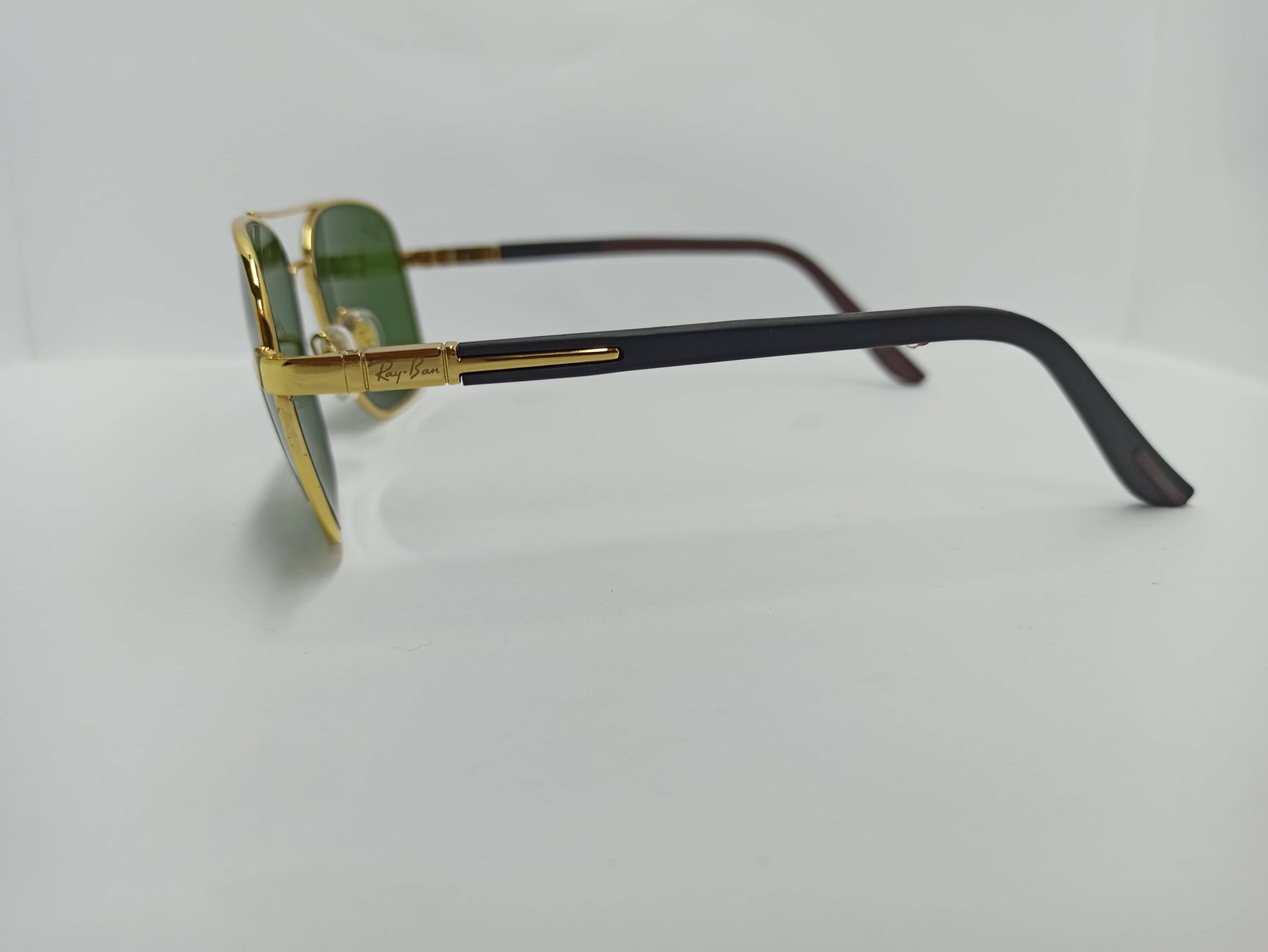 Ray Ban - SG326 - Golden/Black - Glass Lens - Premium Sunglass - CHECKOUT