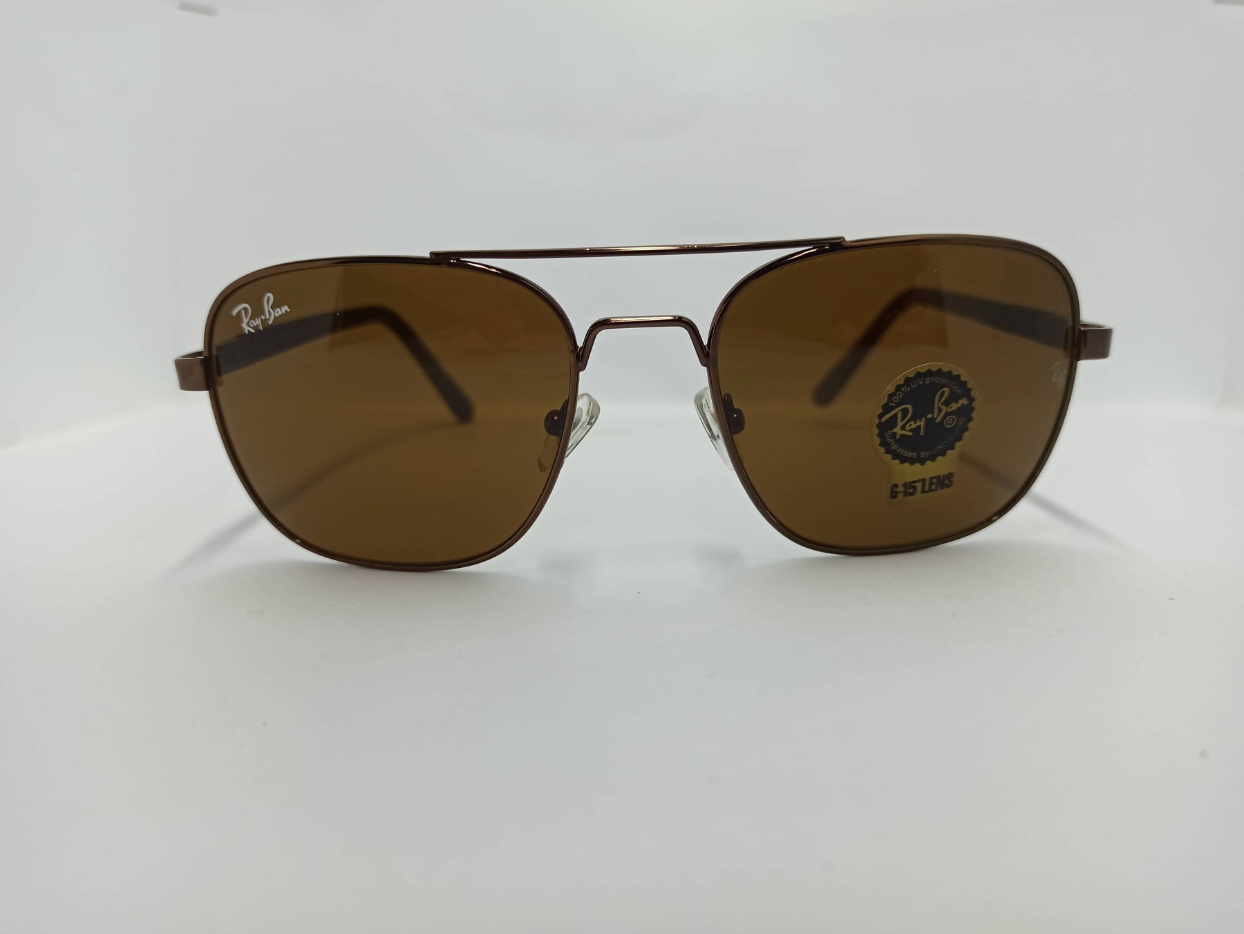 Ray Ban - SG334 - Brown - Glass Lens - Premium Sunglass - CHECKOUT