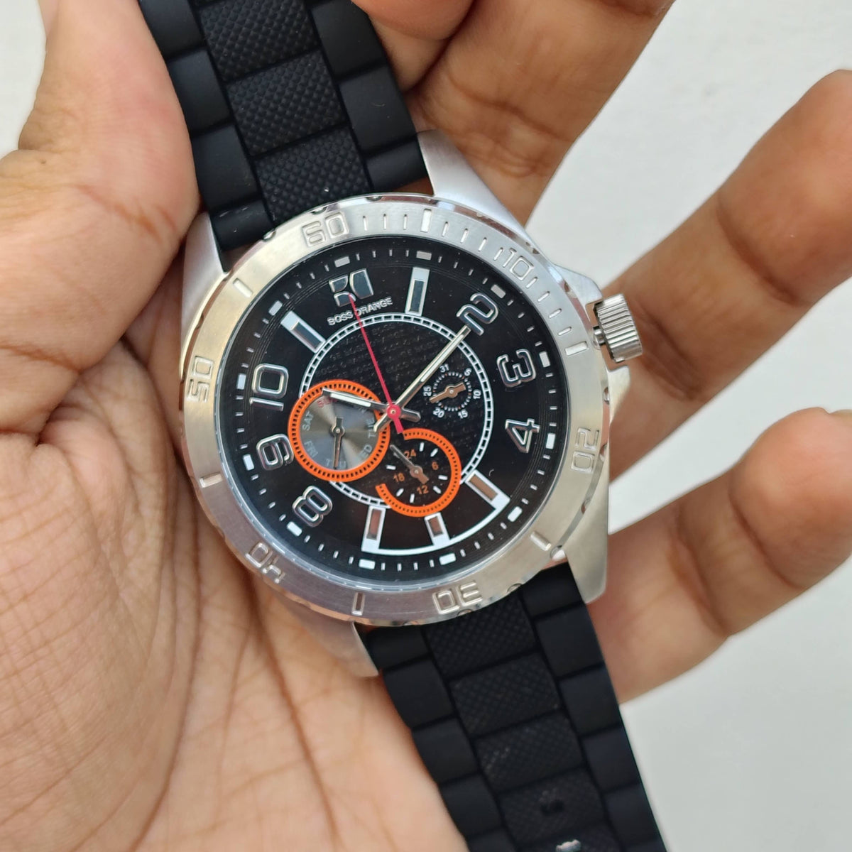Hugo Boss - Original - Silicone Strap - Cosmo Graph - 48mm - Men's Watch