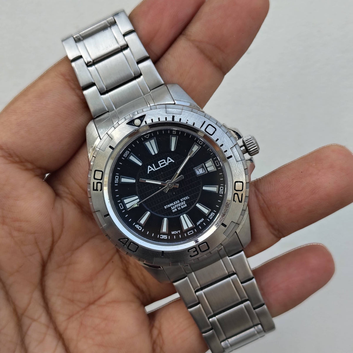 Alba - Original - Date - Japanese Quartz - 43mm - Men's Watch