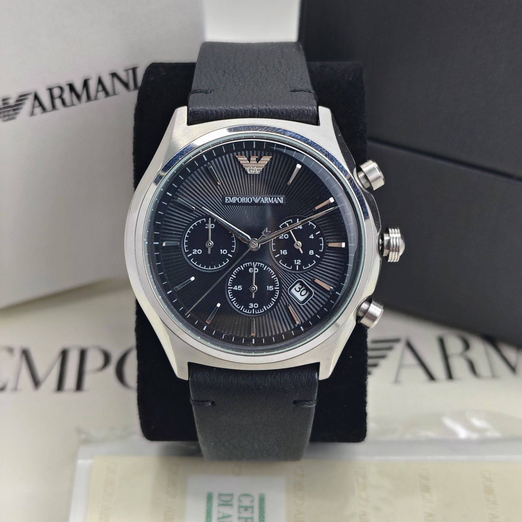 Emporio Armani – Original - AR1975 - Japanese Quartz - 43mm - Men's Watch