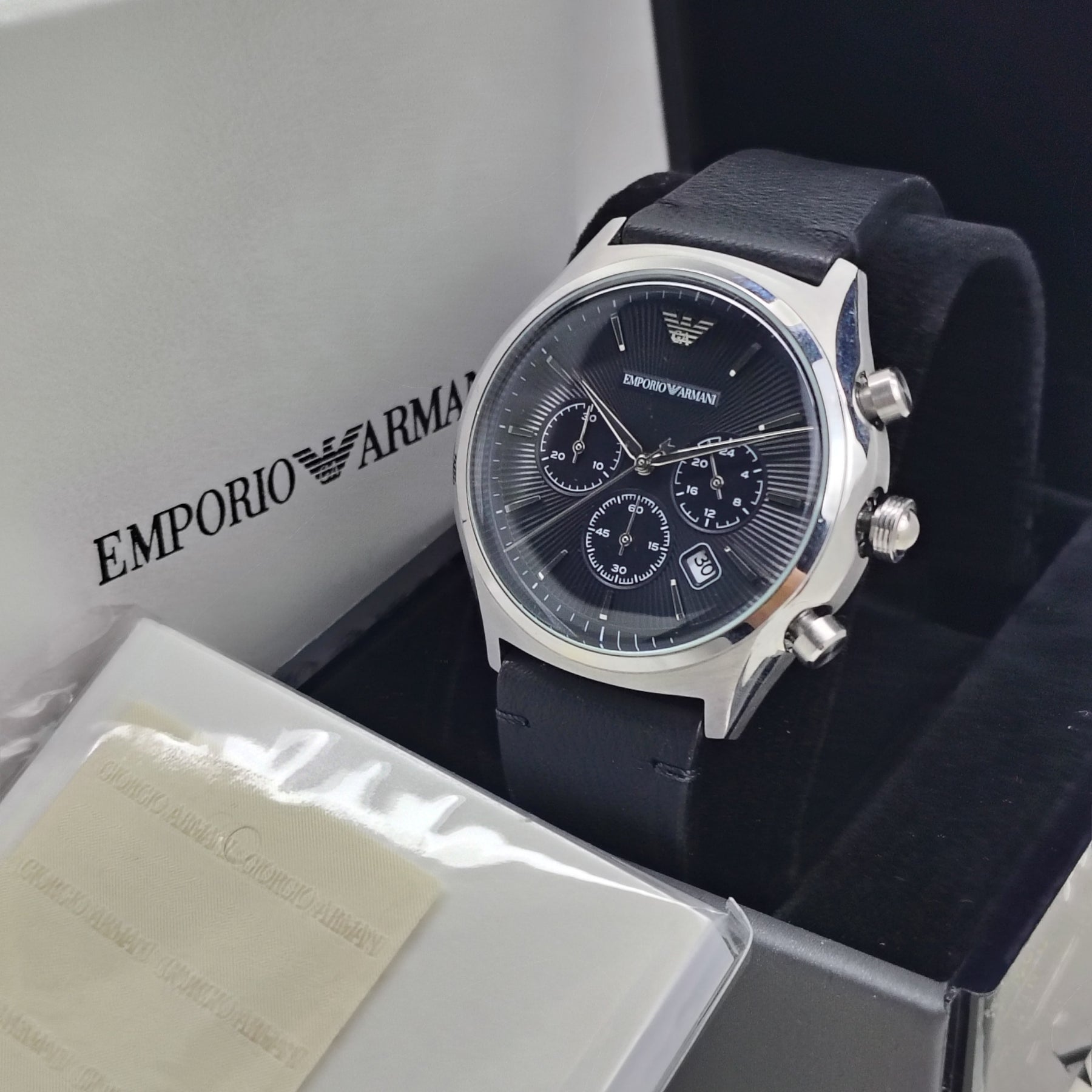 Emporio Armani – Original - AR1975 - Japanese Quartz - 43mm - Men's Watch