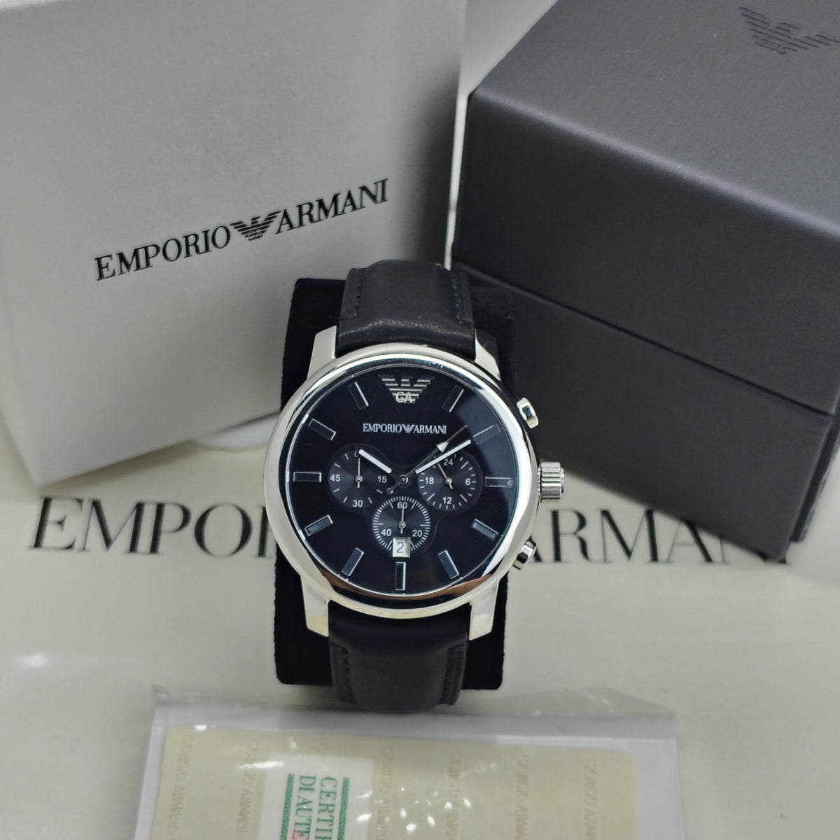 Emporio Armani – Original - AR0431 - Japanese Quartz - 45mm - Men's Watch