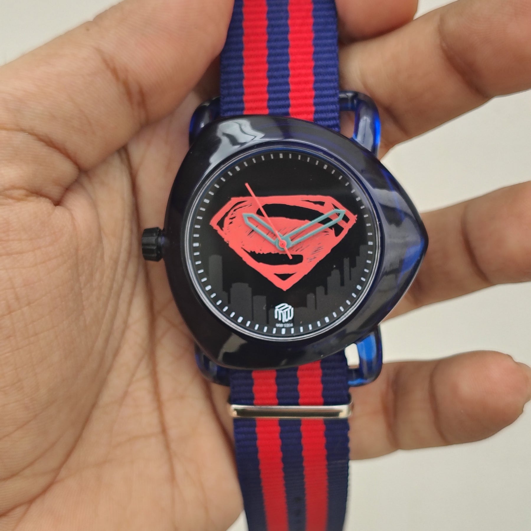 Superman Watch - Original - MW0304 -Japanese Quartz - 47mm - Men's/Kids Watch