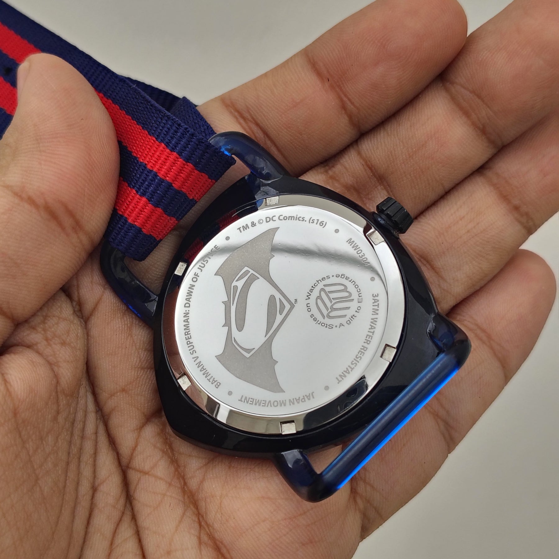 Superman Watch - Original - MW0304 -Japanese Quartz - 47mm - Men's/Kids Watch