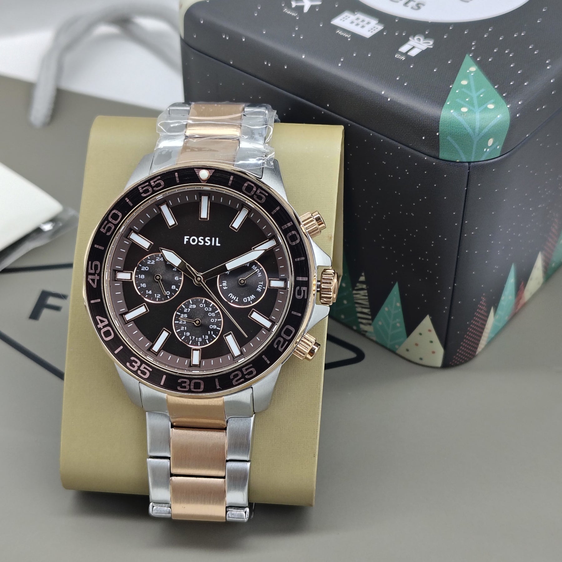 Fossil – Original – BQ2889 - Japanese Quartz - 45mm - Men's Watch