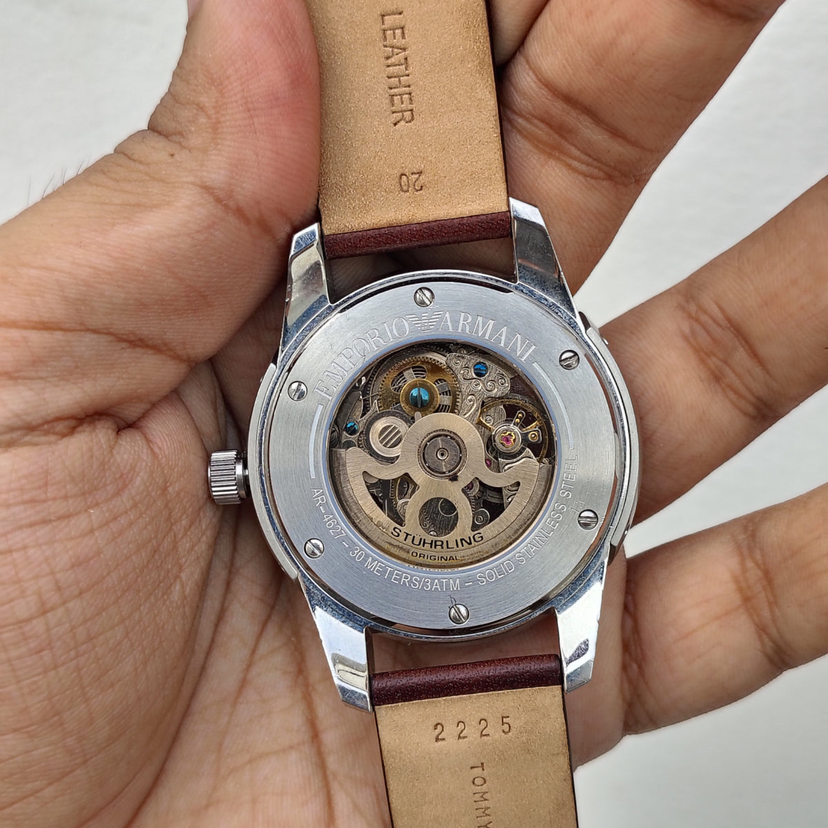 Emporio Armani Meccanico – Original – AR4627 - Automatic - 43mm - Men's Watch