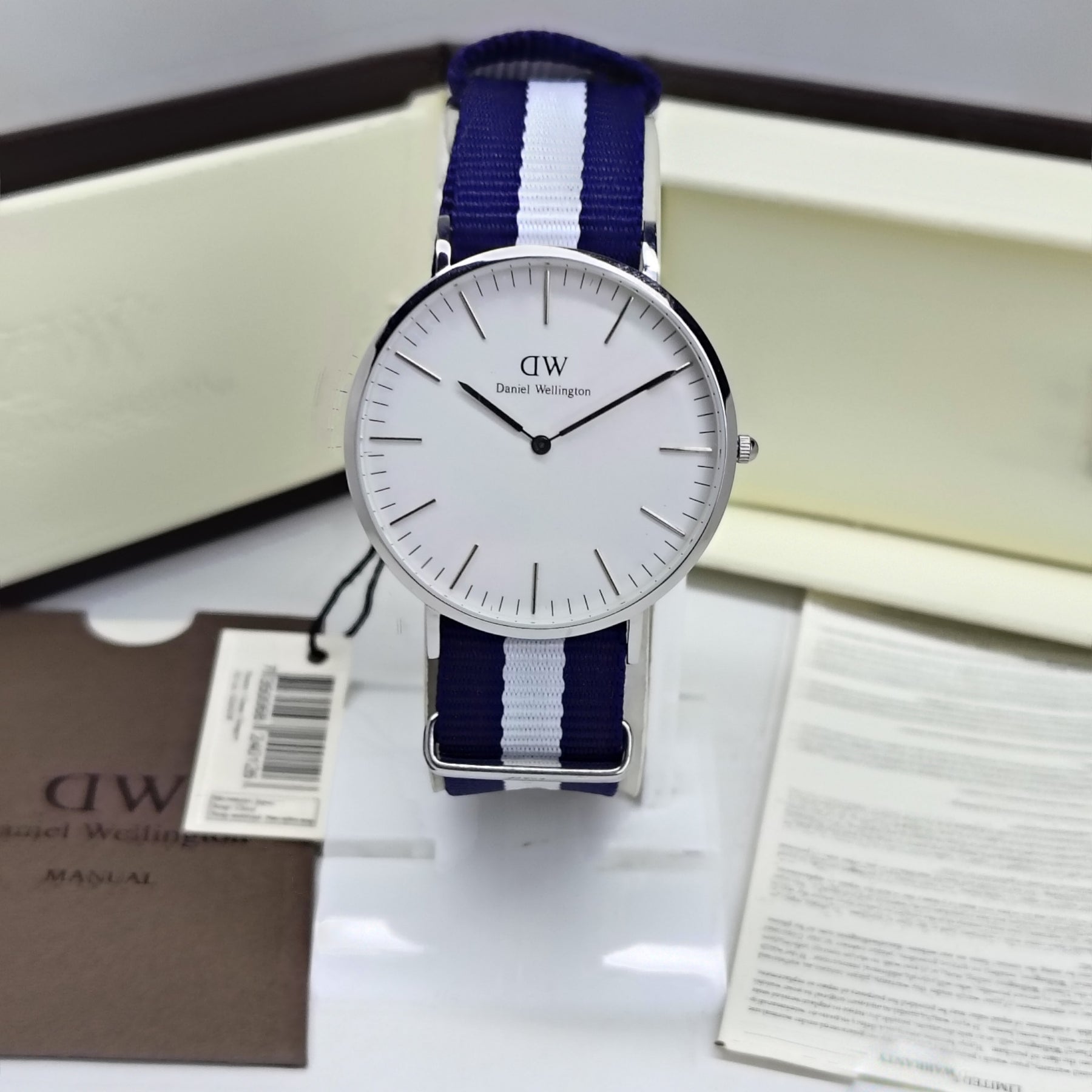 Daniel Wellington – Original/With Tag – 0204DW - Japanese Quartz - 40mm - Men's Watch