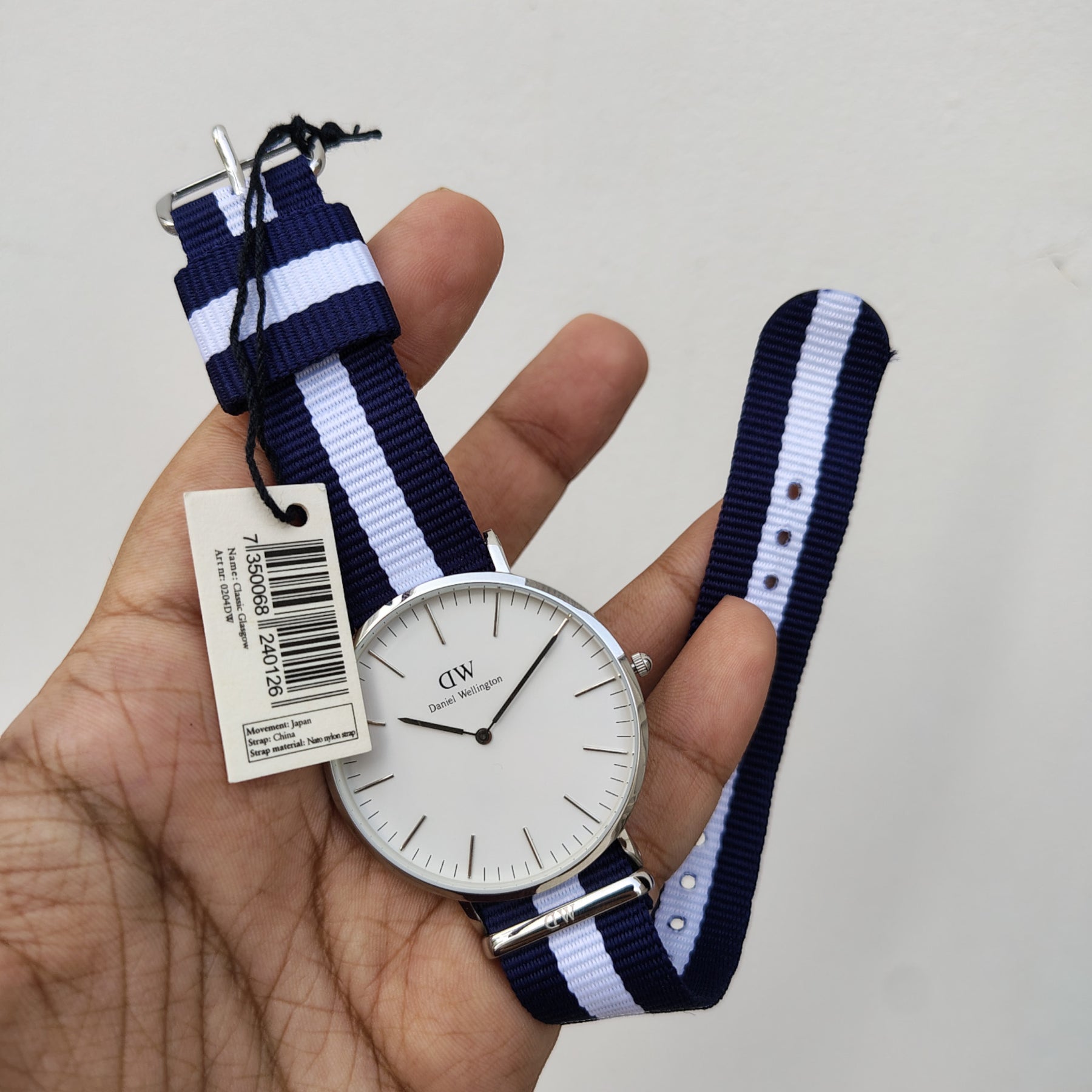 Daniel Wellington – Original/With Tag – 0204DW - Japanese Quartz - 40mm - Men's Watch