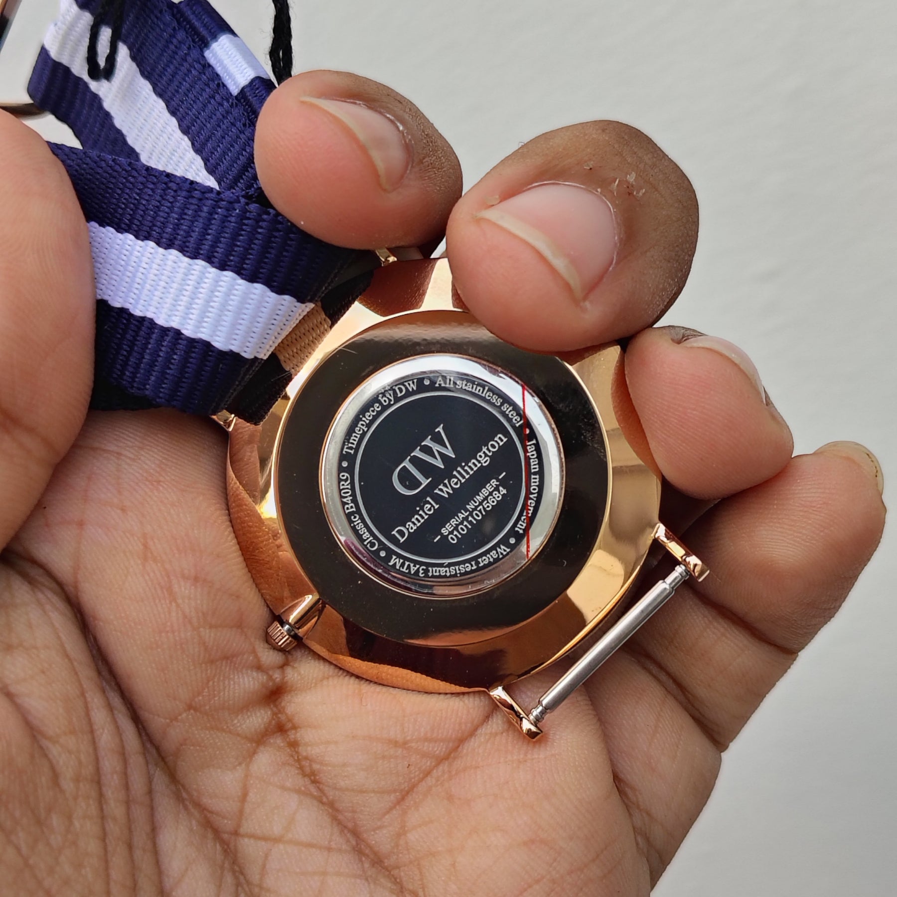 Daniel Wellington – Original/With Tag – 0104DW - Japanese Quartz - 40mm - Men's Watch