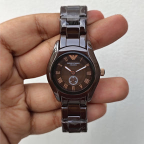 Emporio Armani Ceramica – Original – AR1448 - Japanese Quartz - Women's Watch