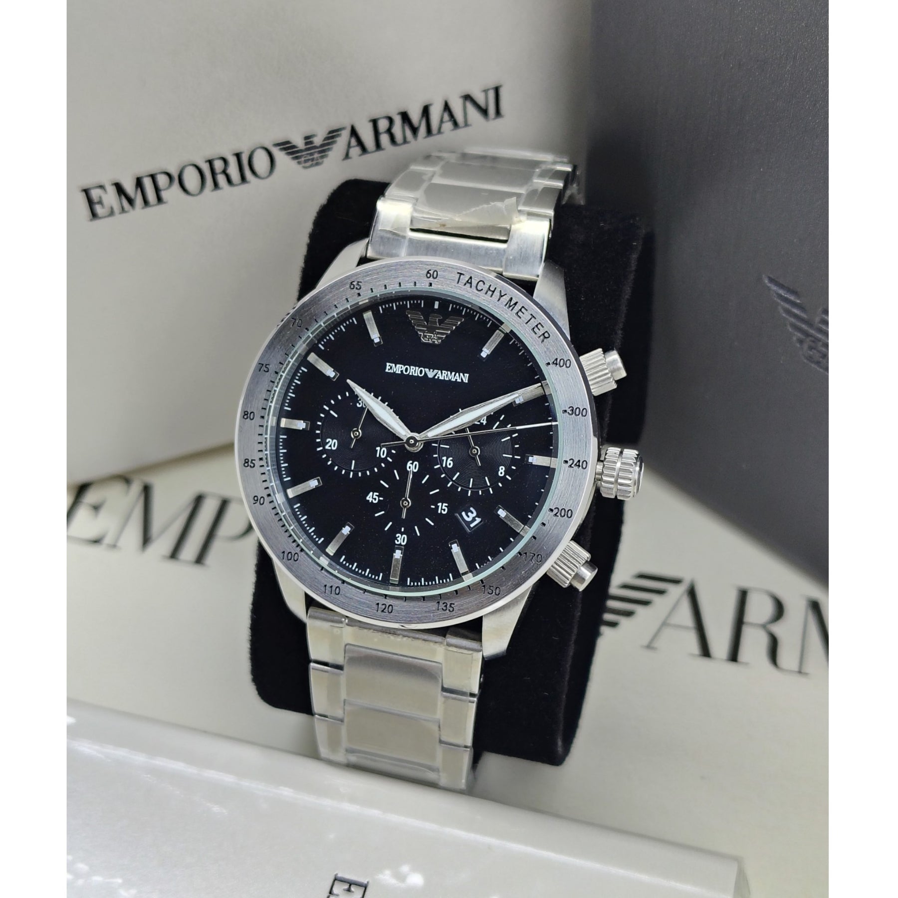 Emporio Armani – Original – AR11241- Japanese Quartz - 43mm - Men's Watch