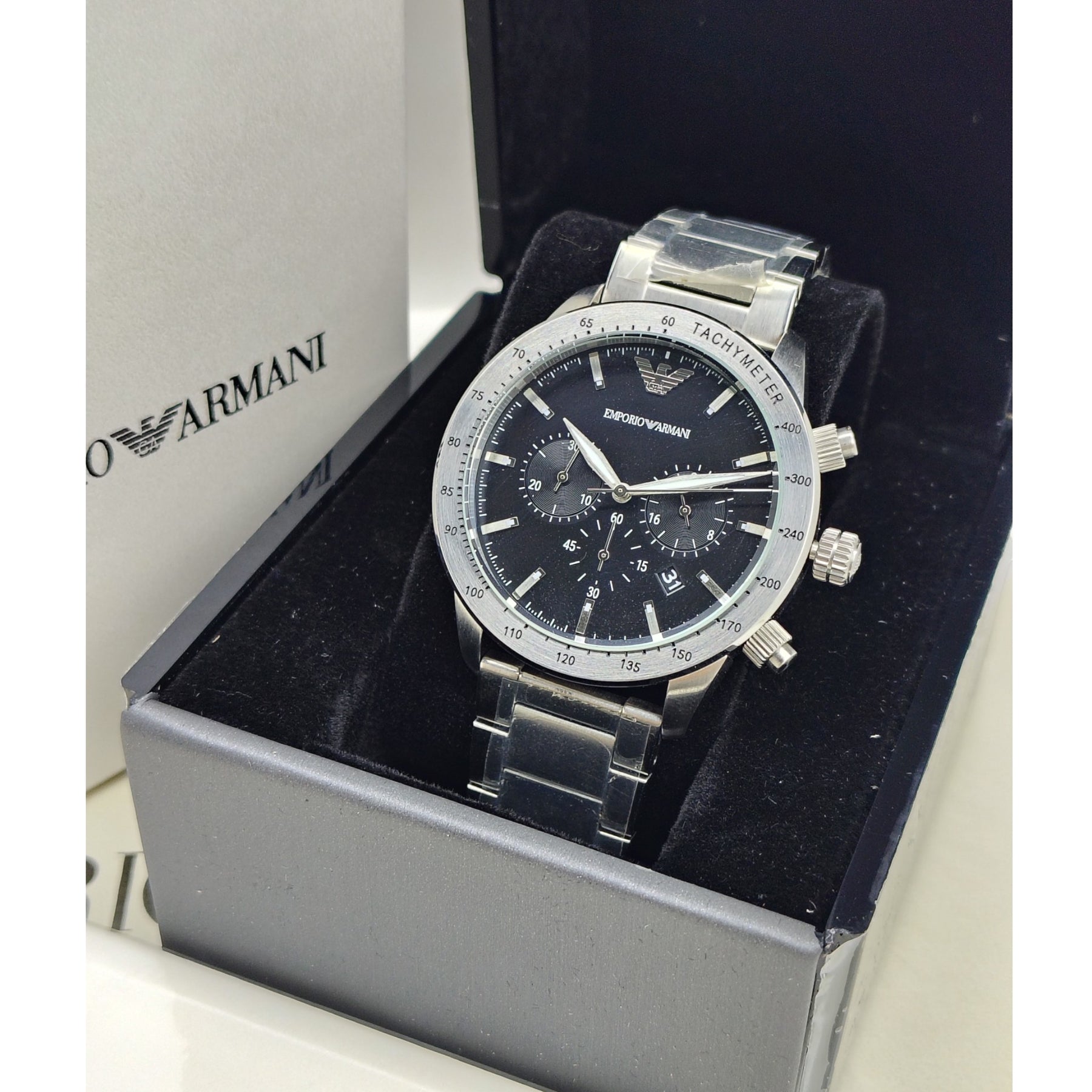 Emporio Armani – Original – AR11241- Japanese Quartz - 43mm - Men's Watch