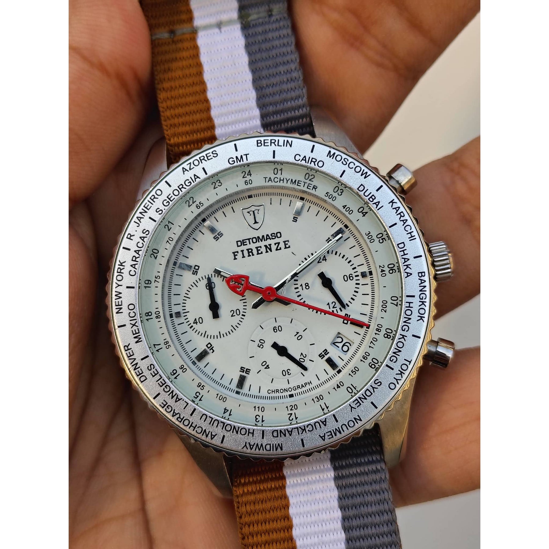 Detomaso - Original/Preowned - Firenze - Chrono Graph - 42mm - Men's Watch