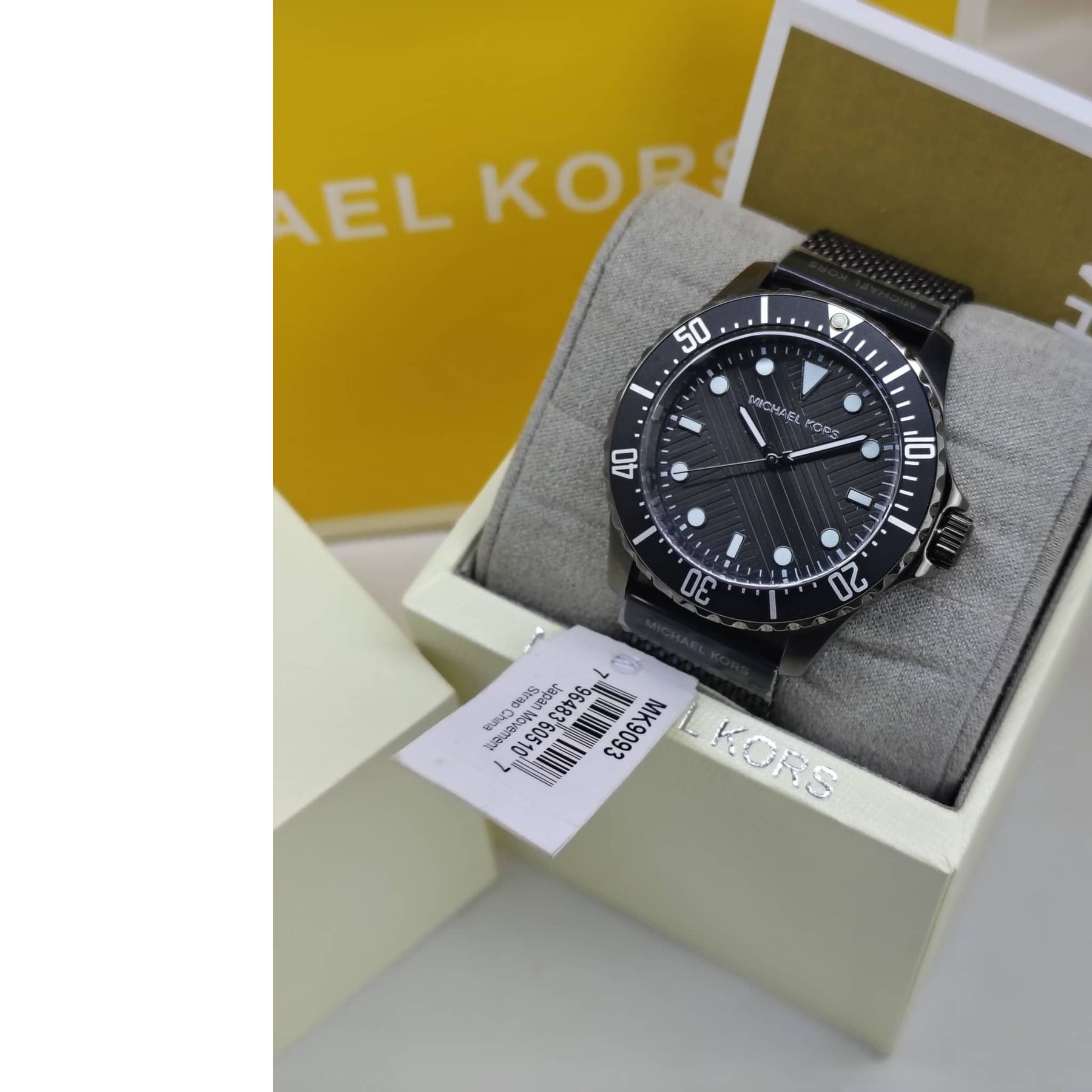 Michael Kors – Original/With Tag – MK9093 - Japanese Quartz - 43mm - Men's Watch