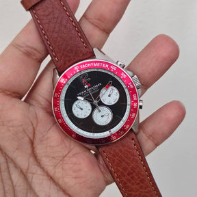 Tommy Hilfiger – Original - Cosmo graph  – Leather Strap – 46mm - Men's Watch.