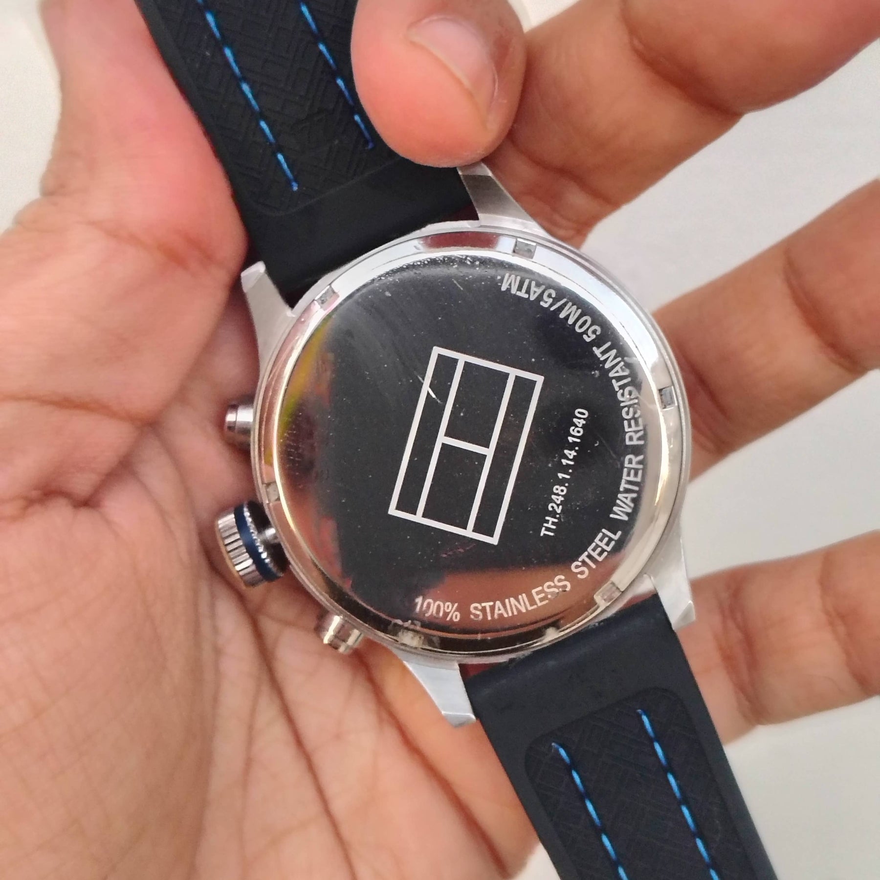 Tommy Hilfiger – Original - Cosmo graph  – Leather Strap – 46mm - Men's Watch.