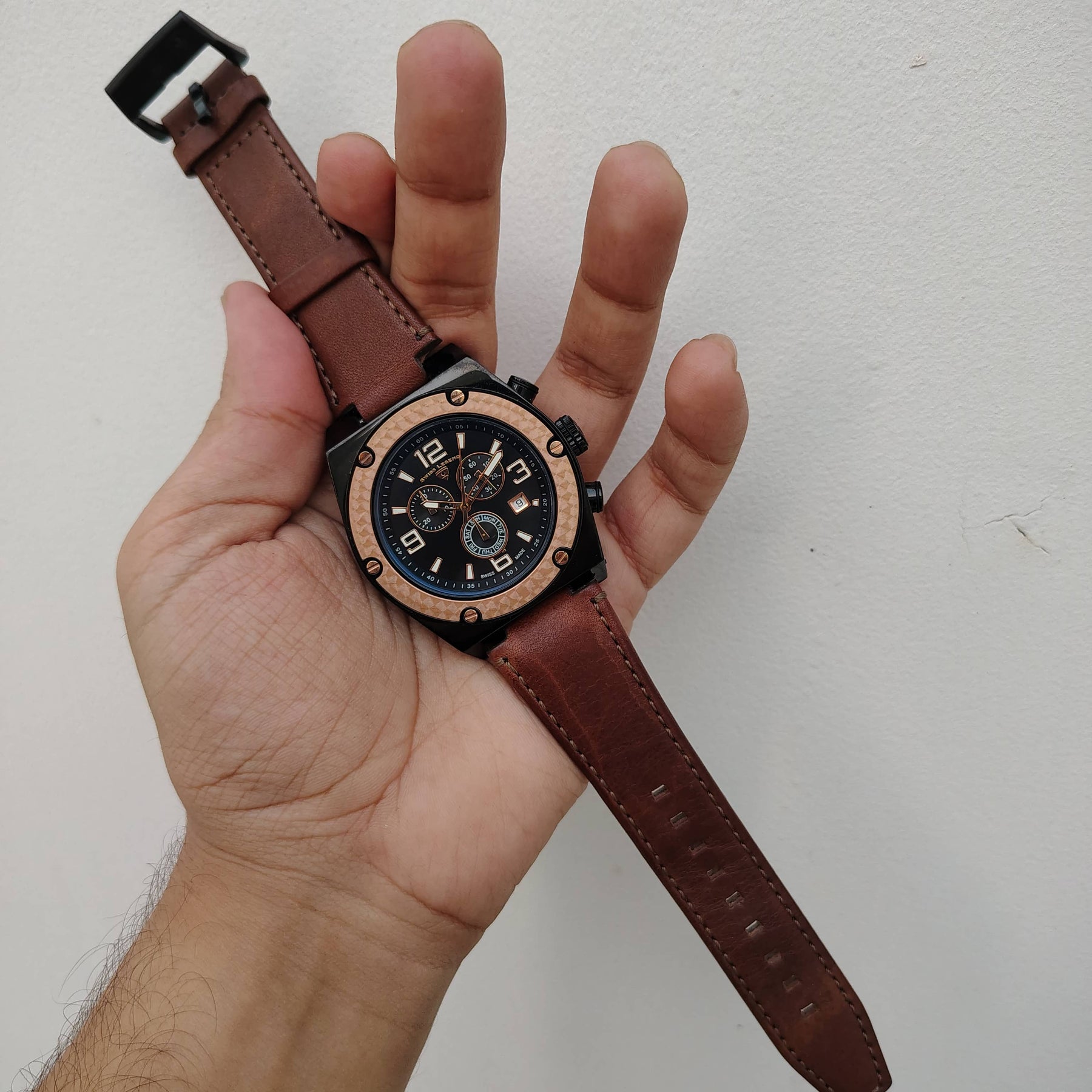 Swiss Legend – Original - 40025PSM - Swiss Quartz – 45mm - Men's Watch