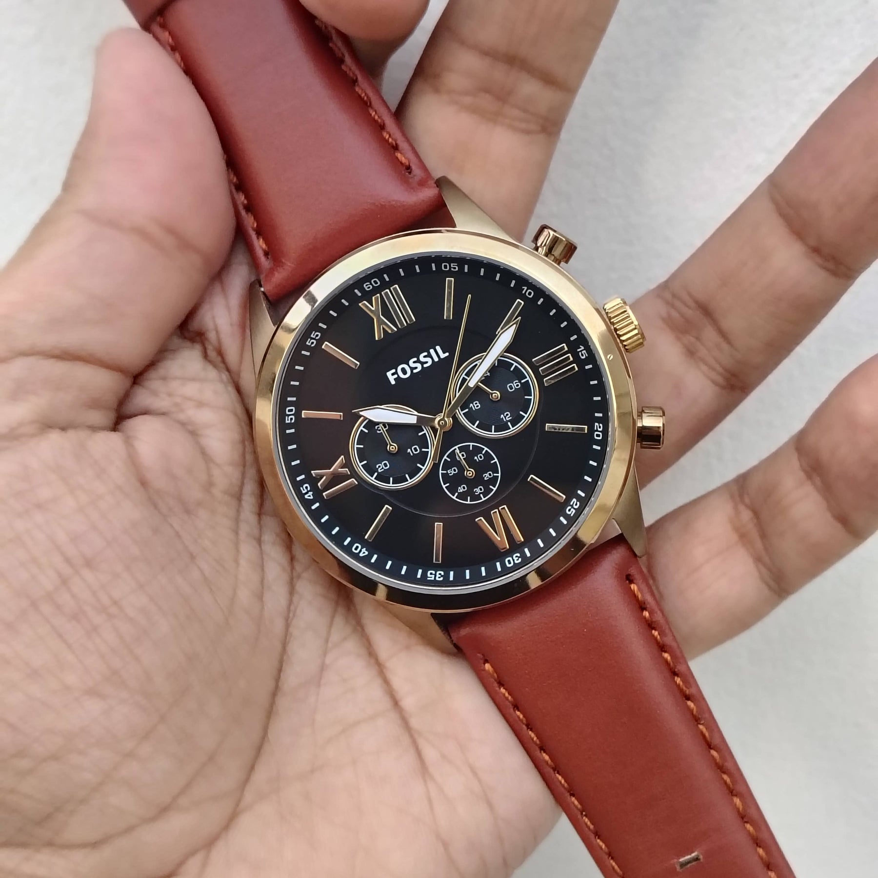 Fossil – Original – BQ2261 - Japanese Quartz - 48mm - Men's Watch