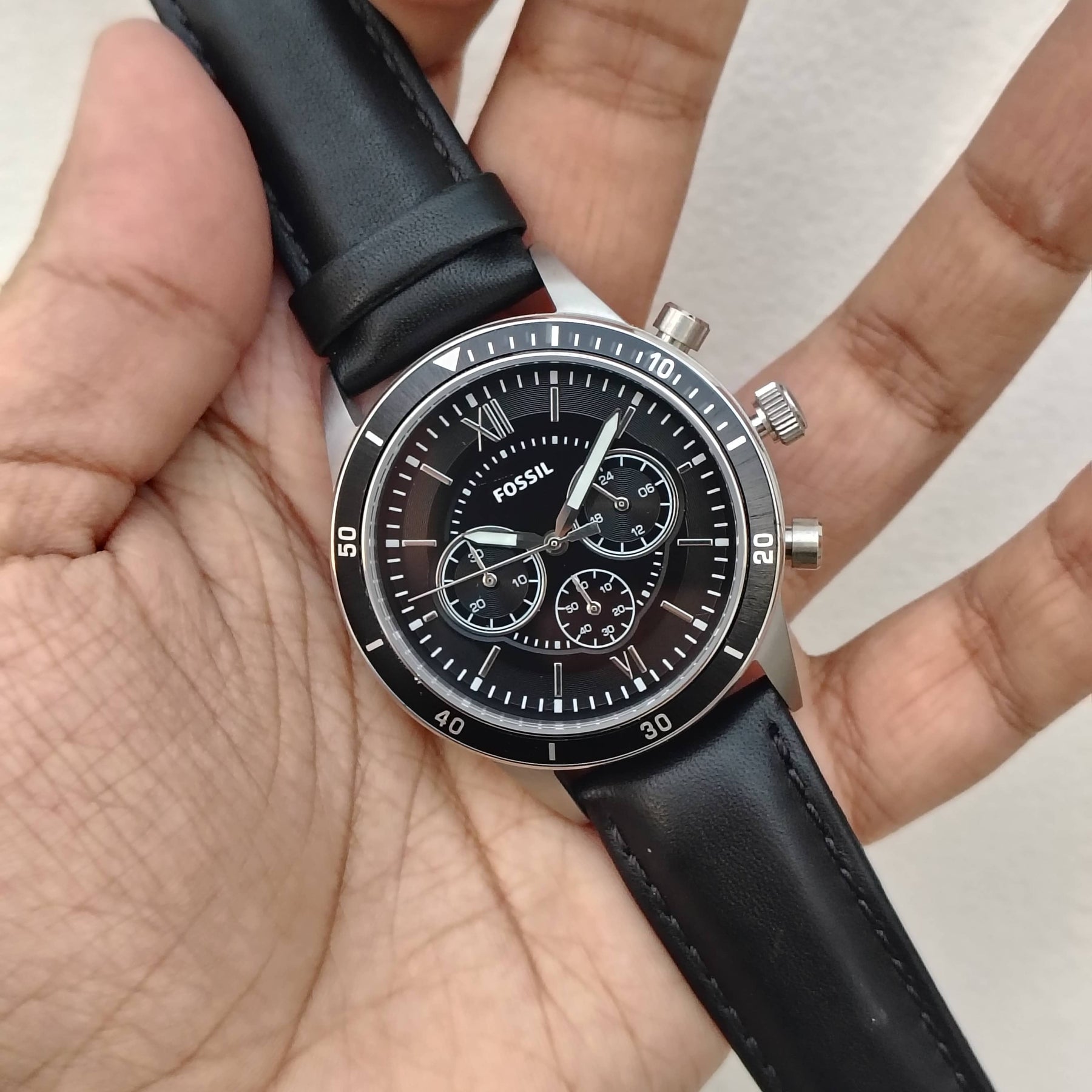 Fossil – Original – BQ2228 - Japanese Quartz - 43mm - Men's Watch