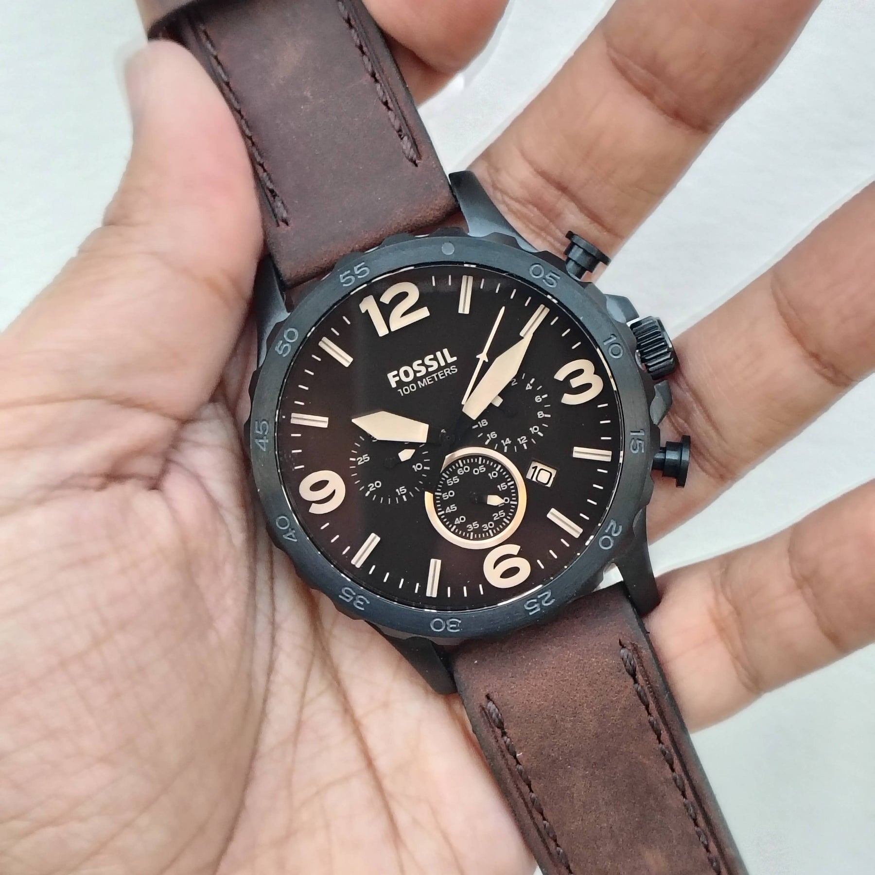 Fossil – Original – JR1487 - Japanese Quartz - 50mm - Men's Watch