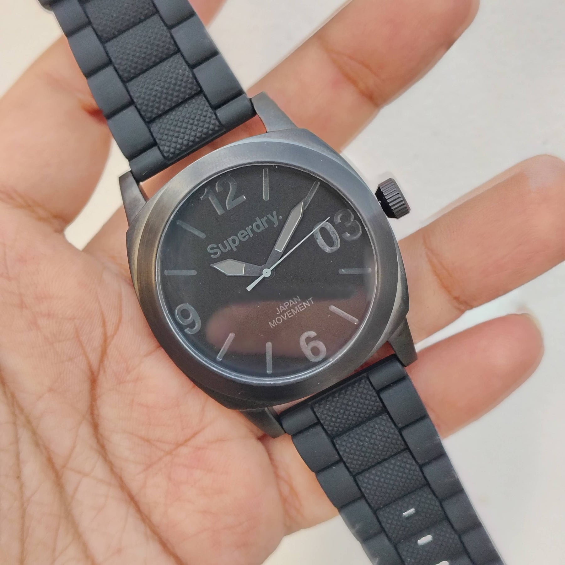 SuperDry - Original - SYG101BB - Japanese Quartz - 45mm - Men's Watch