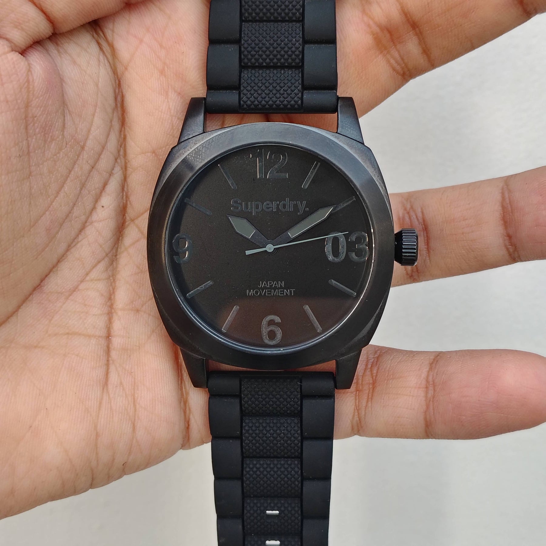 SuperDry - Original - SYG101BB - Japanese Quartz - 45mm - Men's Watch