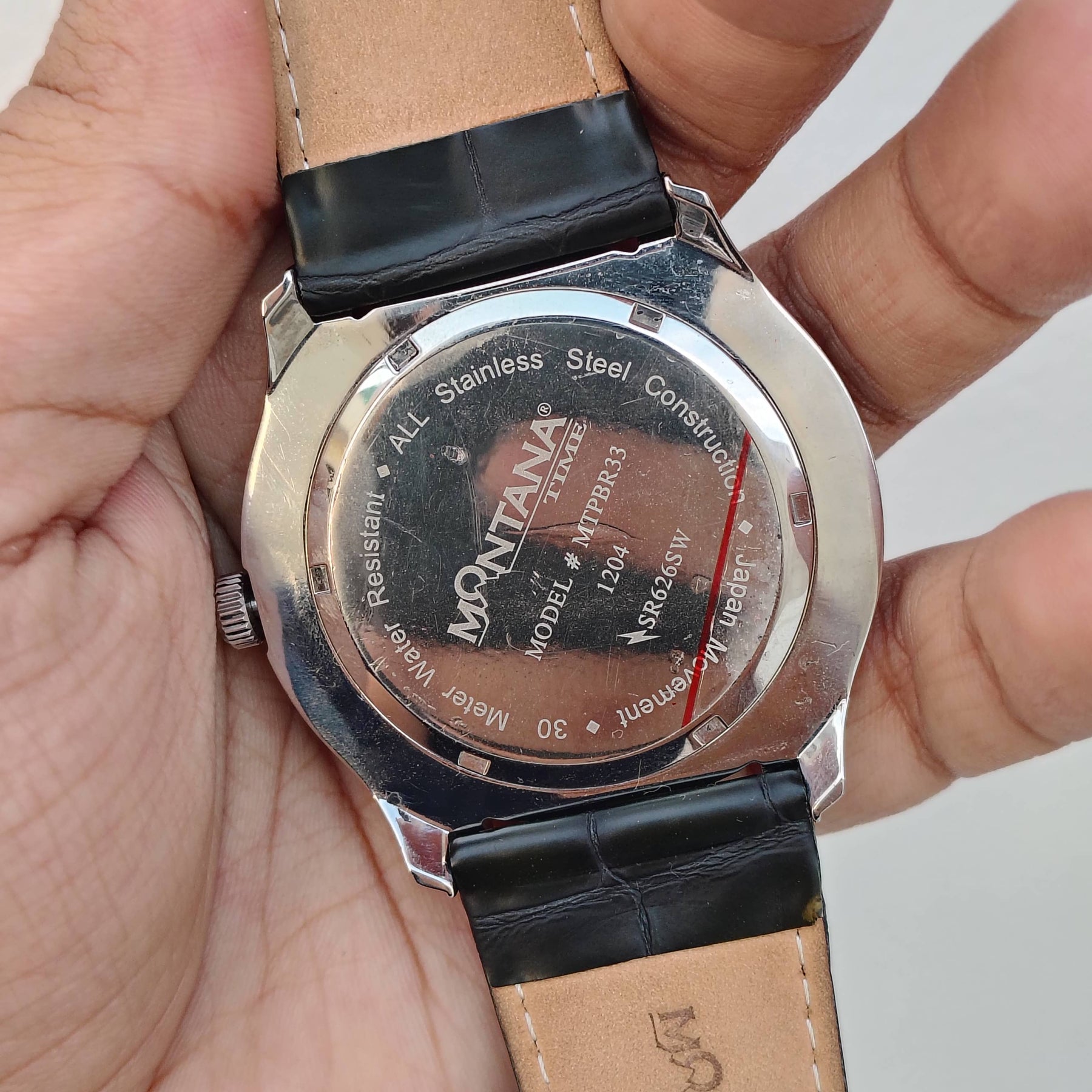 Montana - Original/Pre-Owned - Japanese Quartz - 45mm - Men's Watch