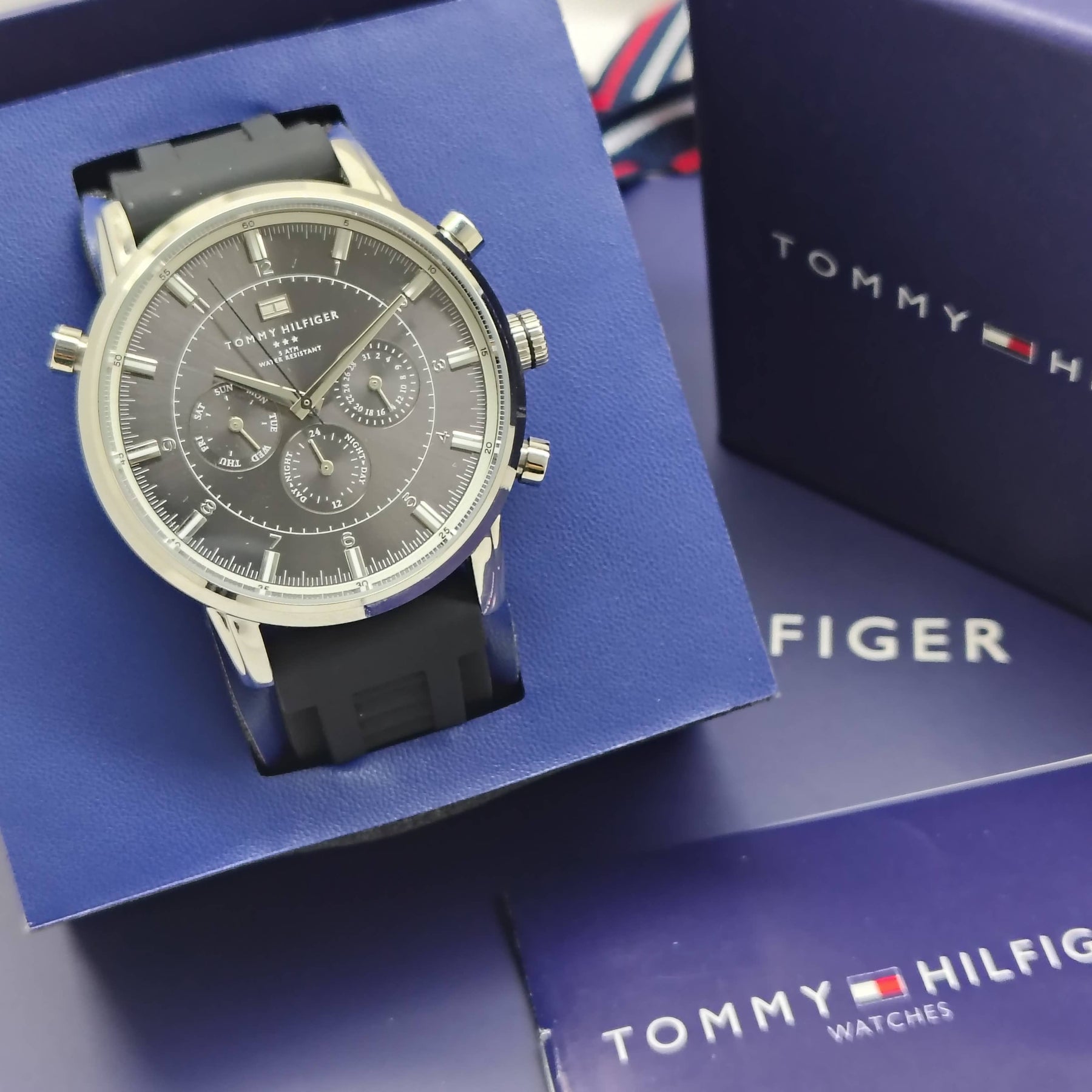 Tommy Hilfiger – Original - Cosmo graph  – Swiss Quartz – 44mm - Men's Watch.