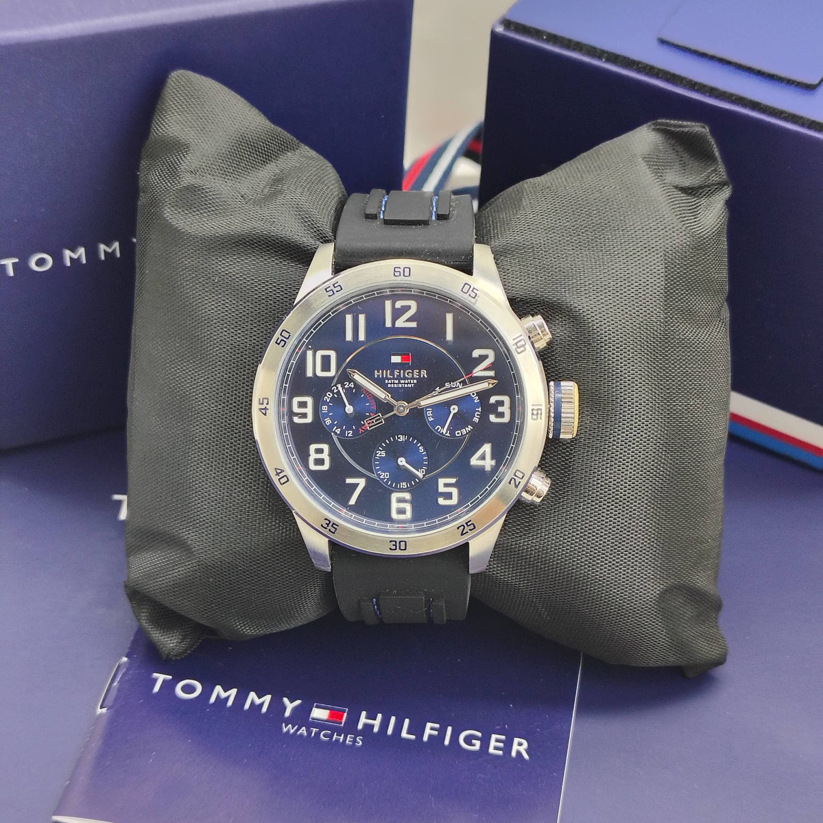 Tommy Hilfiger – Original - Cosmo graph  – Leather Strap – 46mm - Men's Watch.
