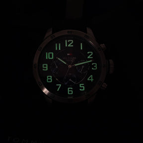 Tommy Hilfiger – Original - Cosmo graph  – Leather Strap – 46mm - Men's Watch.