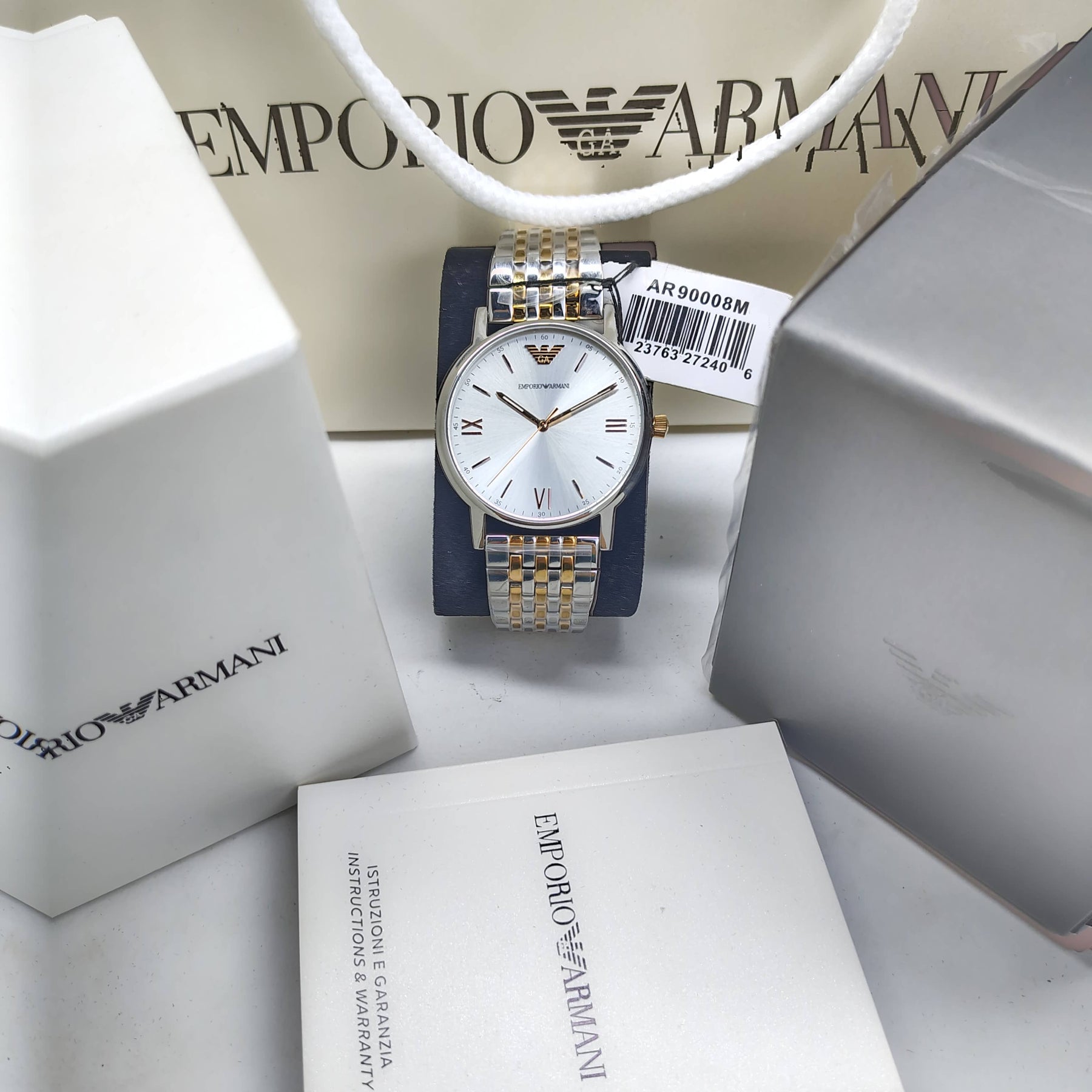 Emporio Armani – Original/With Tag – AR90008M - 41mm - Men's Watch