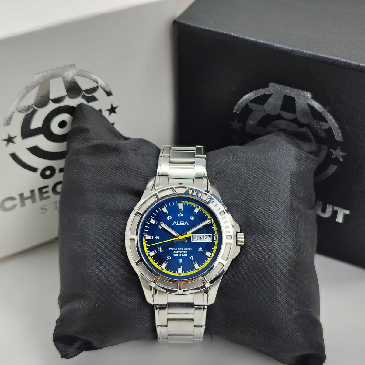 ALBA - Original - Day/Date - Japanese Quartz - 43 - Men's Watch