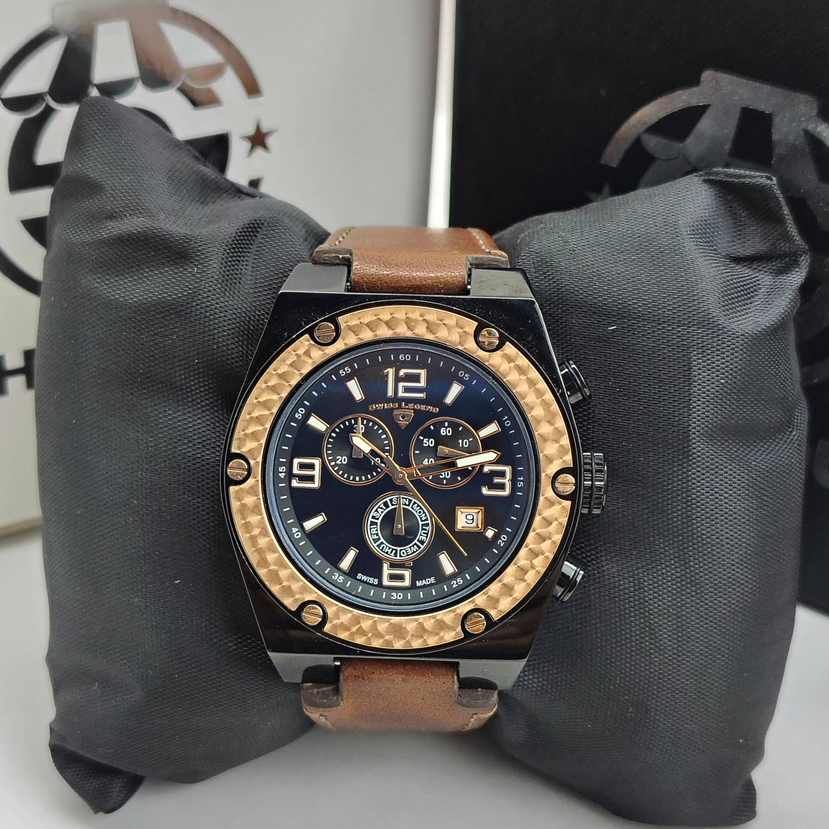 Swiss Legend – Original - 40025PSM - Swiss Quartz – 45mm - Men's Watch