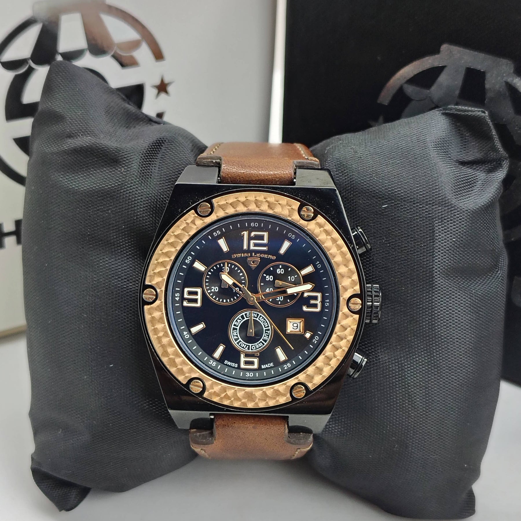 Swiss Legend – Original - 40025PSM - Swiss Quartz – 45mm - Men's Watch