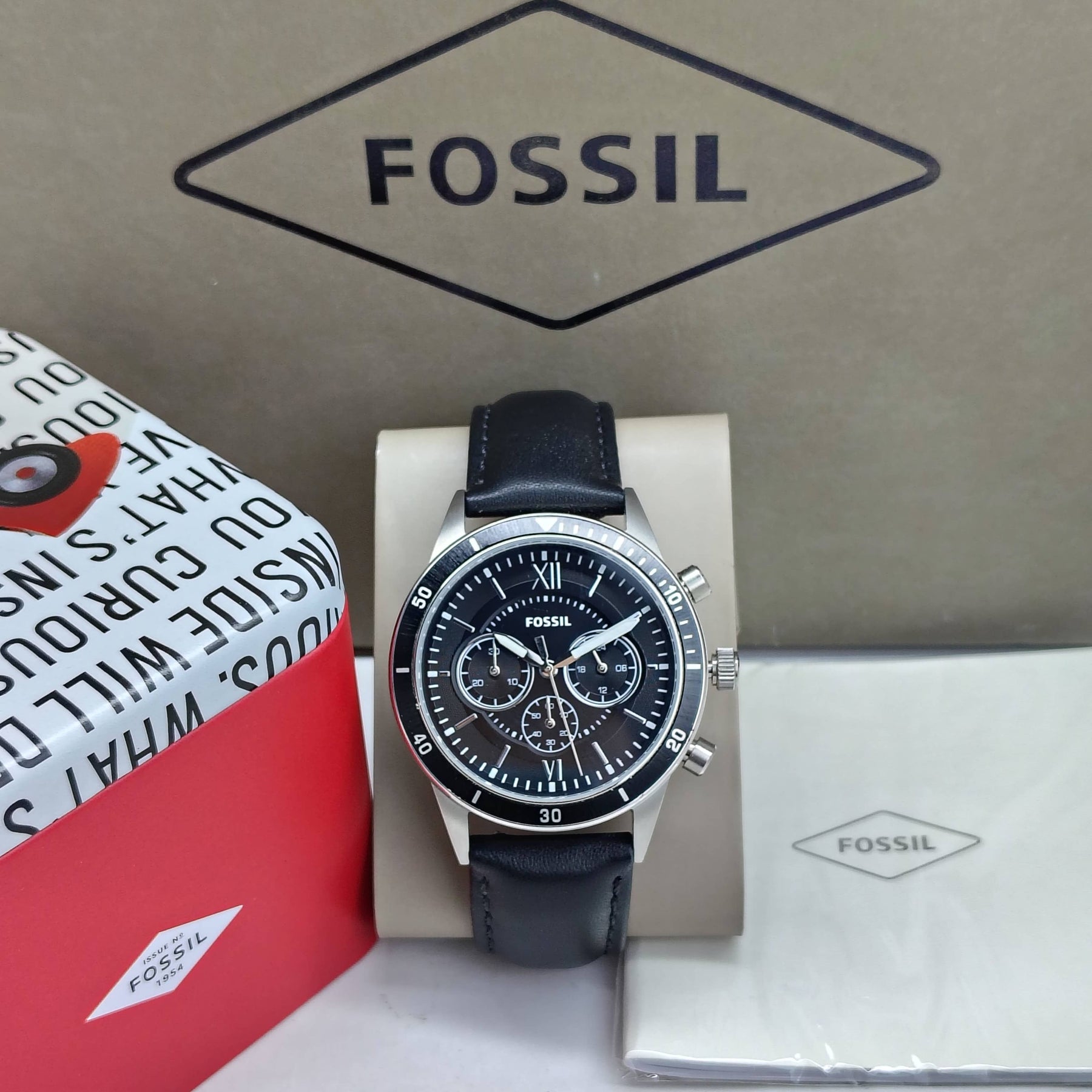 Fossil – Original – BQ2228 - Japanese Quartz - 43mm - Men's Watch
