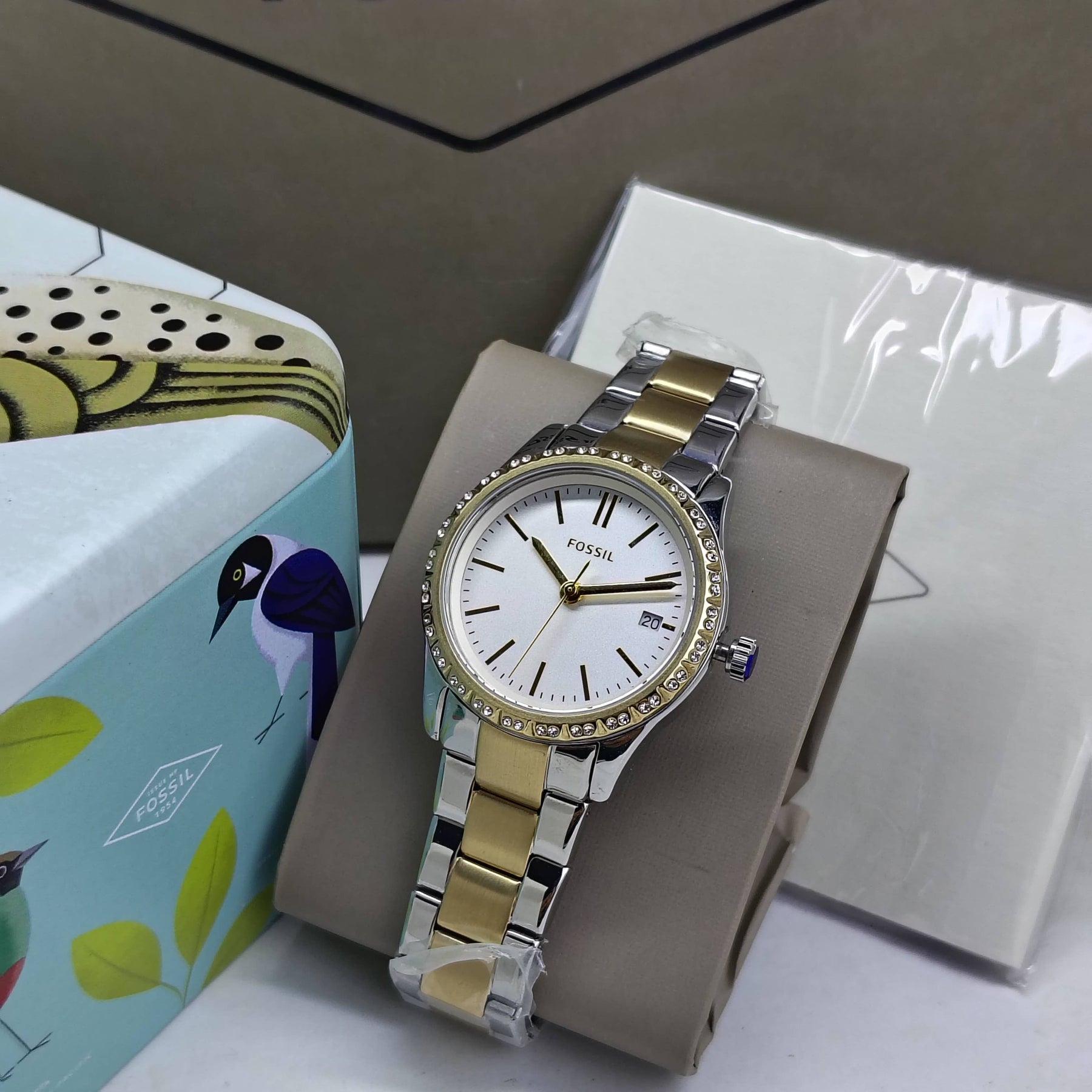 Fossil – Original – BQ3376 - Japanese Quartz - 34mm - Women's Watch