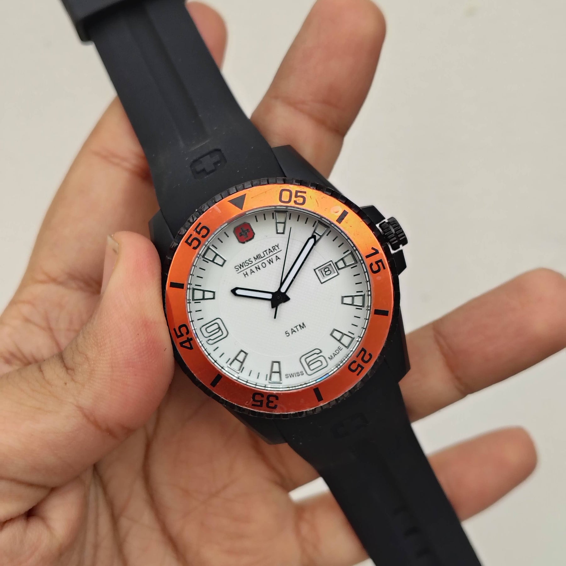 Swiss Military - Original - Date Function - Swiss Quartz -  46mm - Men's Watch