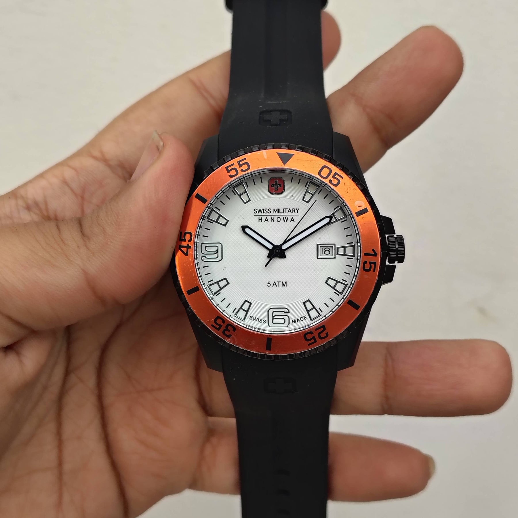 Swiss Military - Original - Date Function - Swiss Quartz -  46mm - Men's Watch