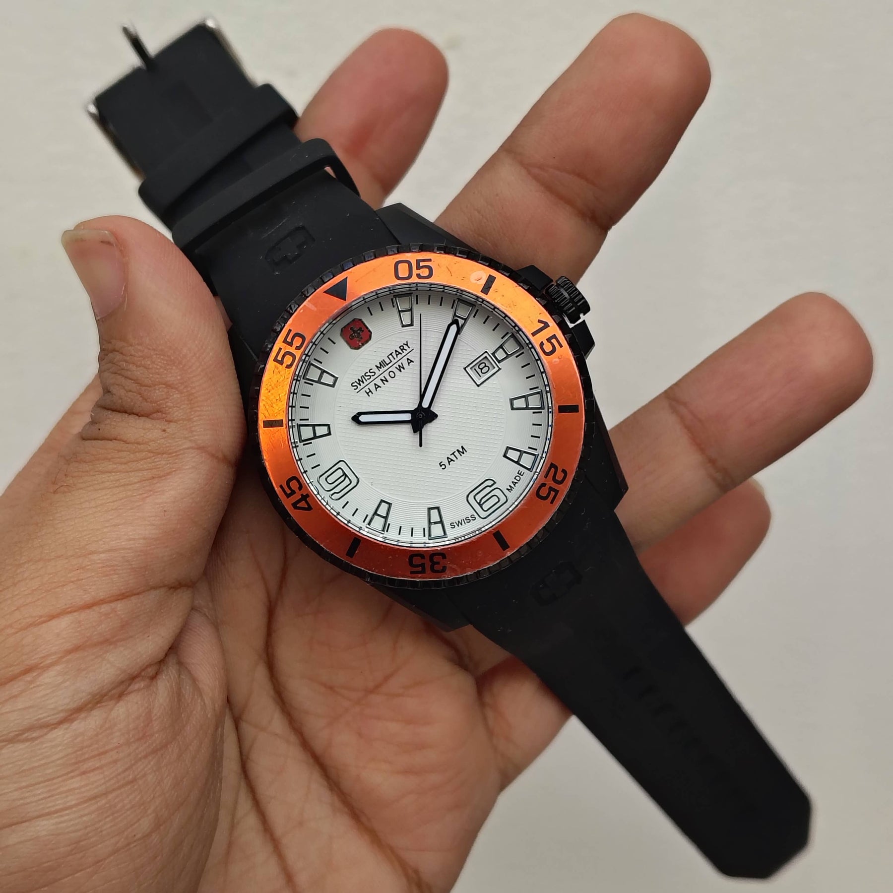 Swiss Military - Original - Date Function - Swiss Quartz -  46mm - Men's Watch