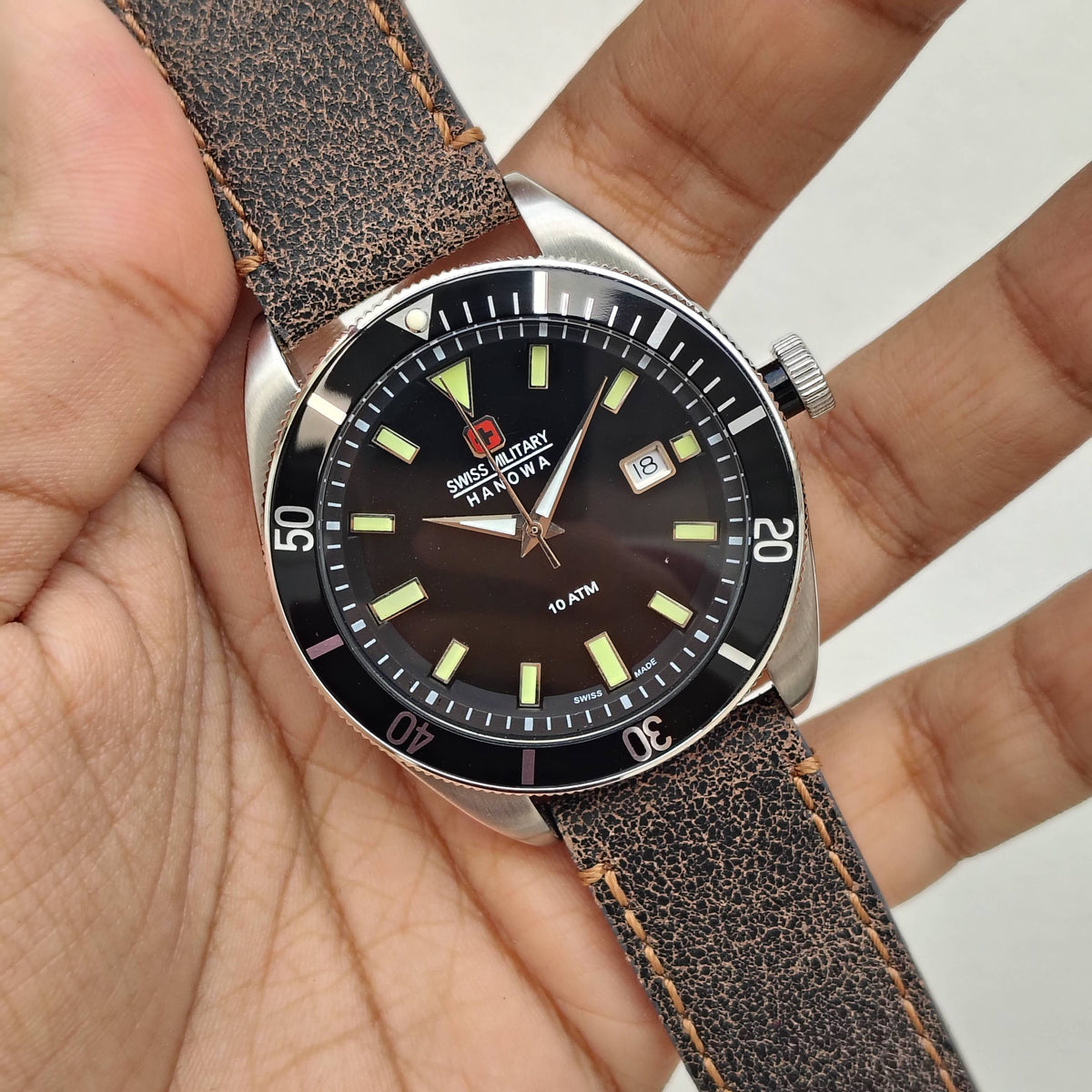 Swiss Military - Original - Date Function - Swiss Quartz -  44mm - Men's Watch