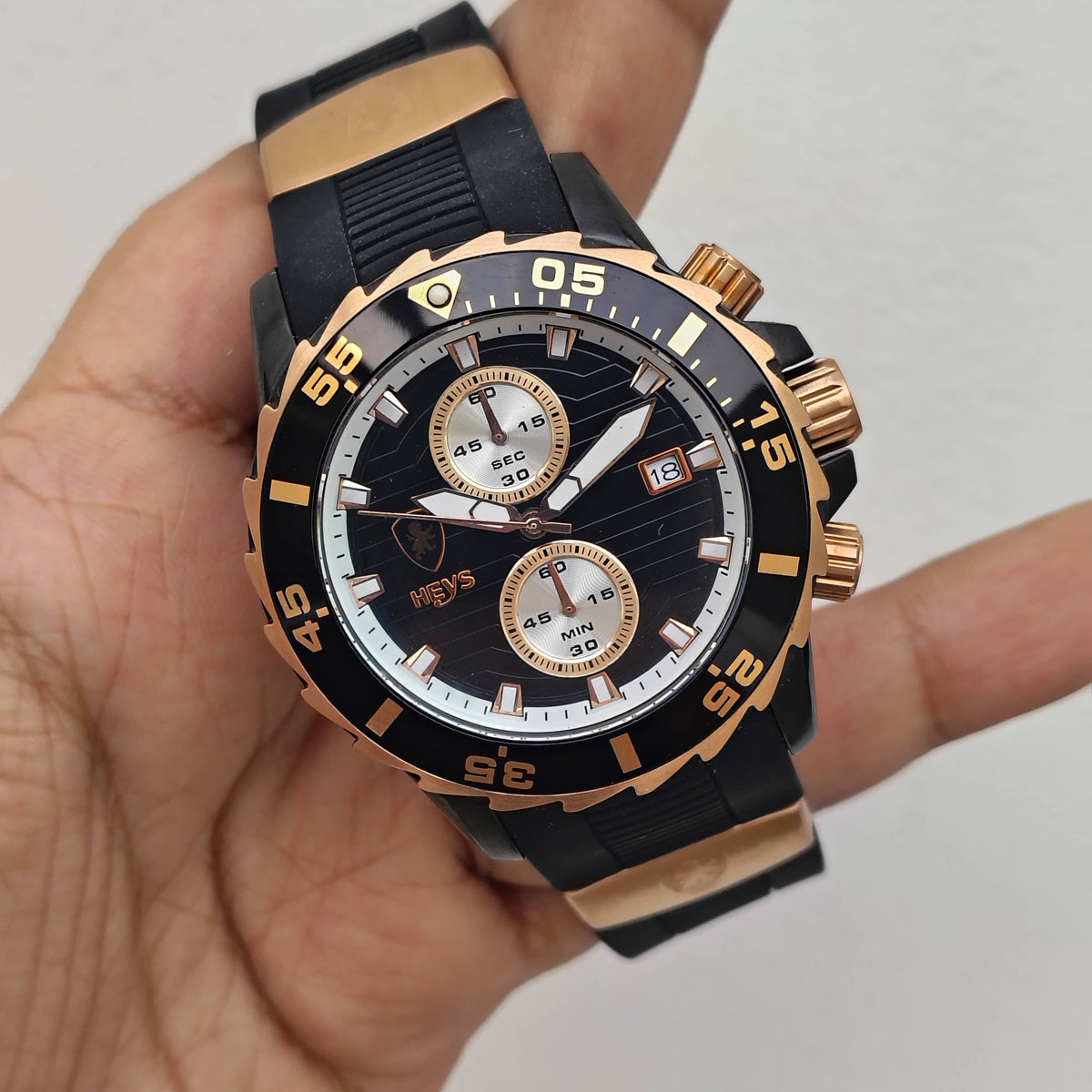 Heys – Original – H2038 - Japanese Quartz - 44mm - Men's Watch