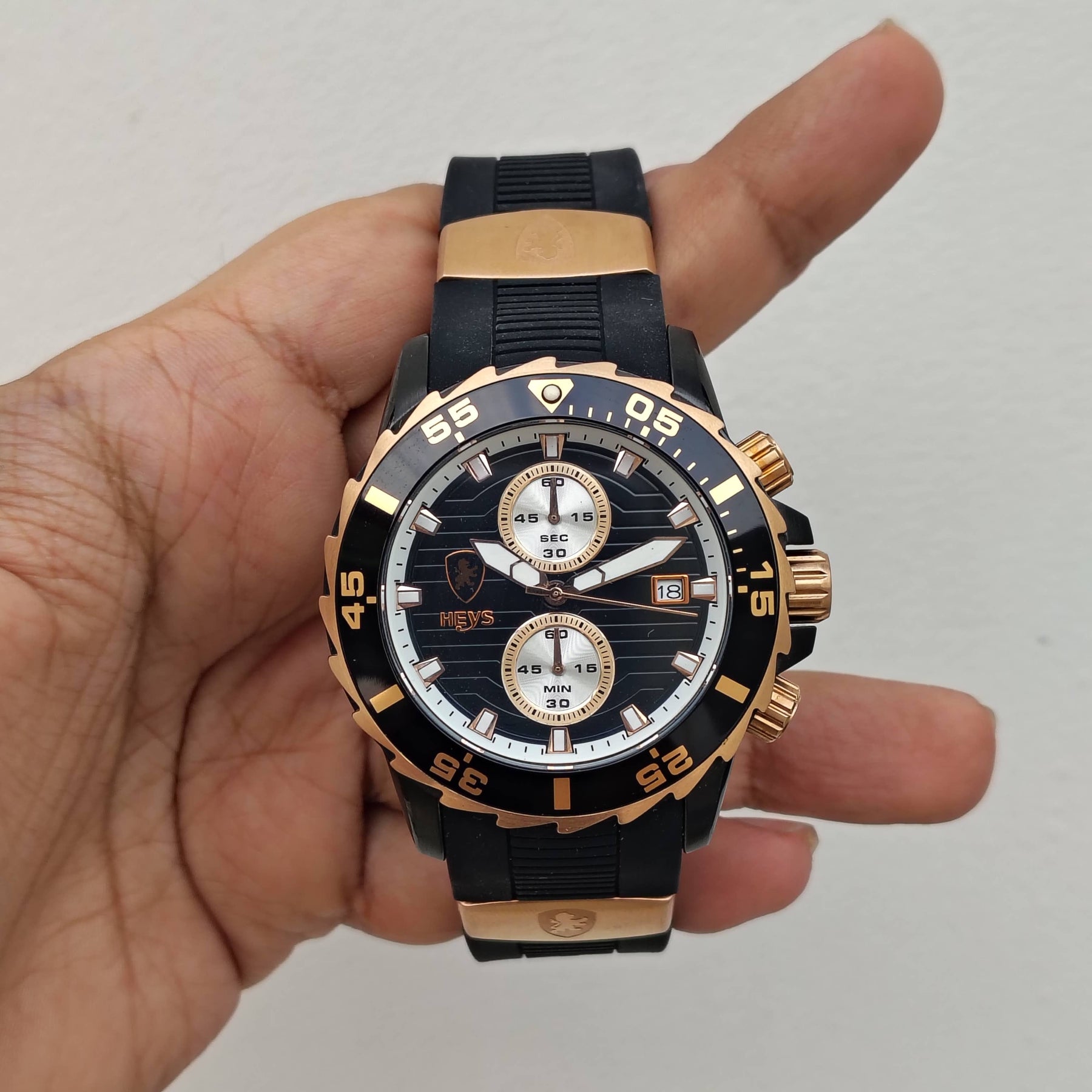 Heys – Original – H2038 - Japanese Quartz - 44mm - Men's Watch
