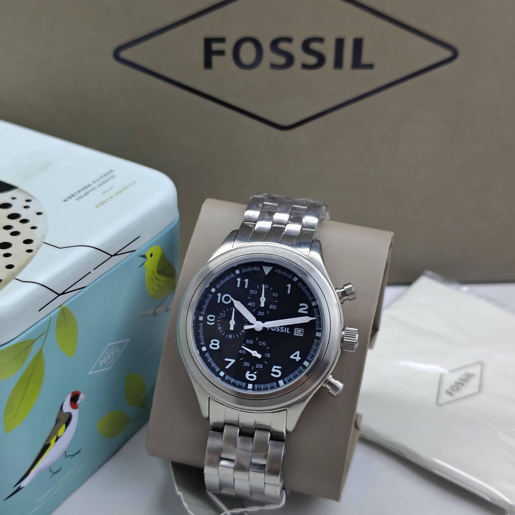 Fossil – Original/With Tag – JR1431 - Japanese Quartz - 42mm - Men's Watch