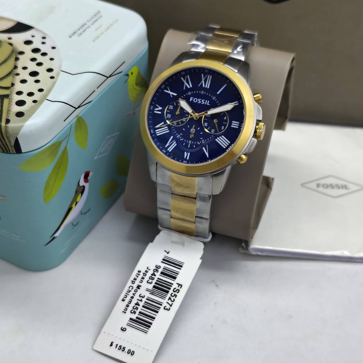 Fossil – Original/With Tag – FS5273 - Japanese Quartz - 44mm - Men's Watch