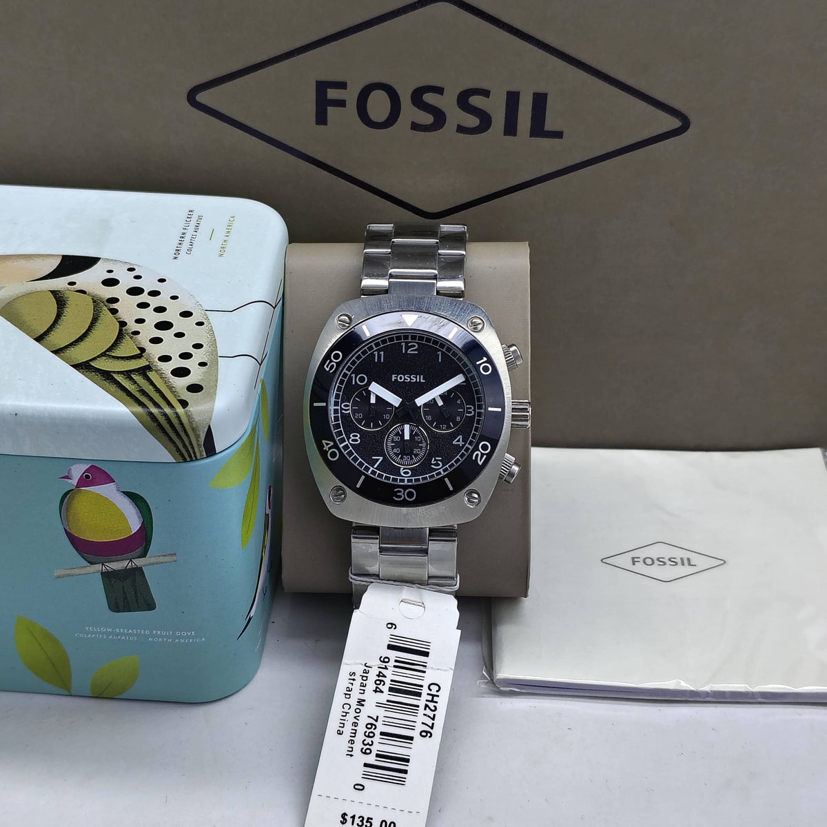 Fossil – Original/With Tag – CH2776 - Japanese Quartz - 42mm - Men's Watch