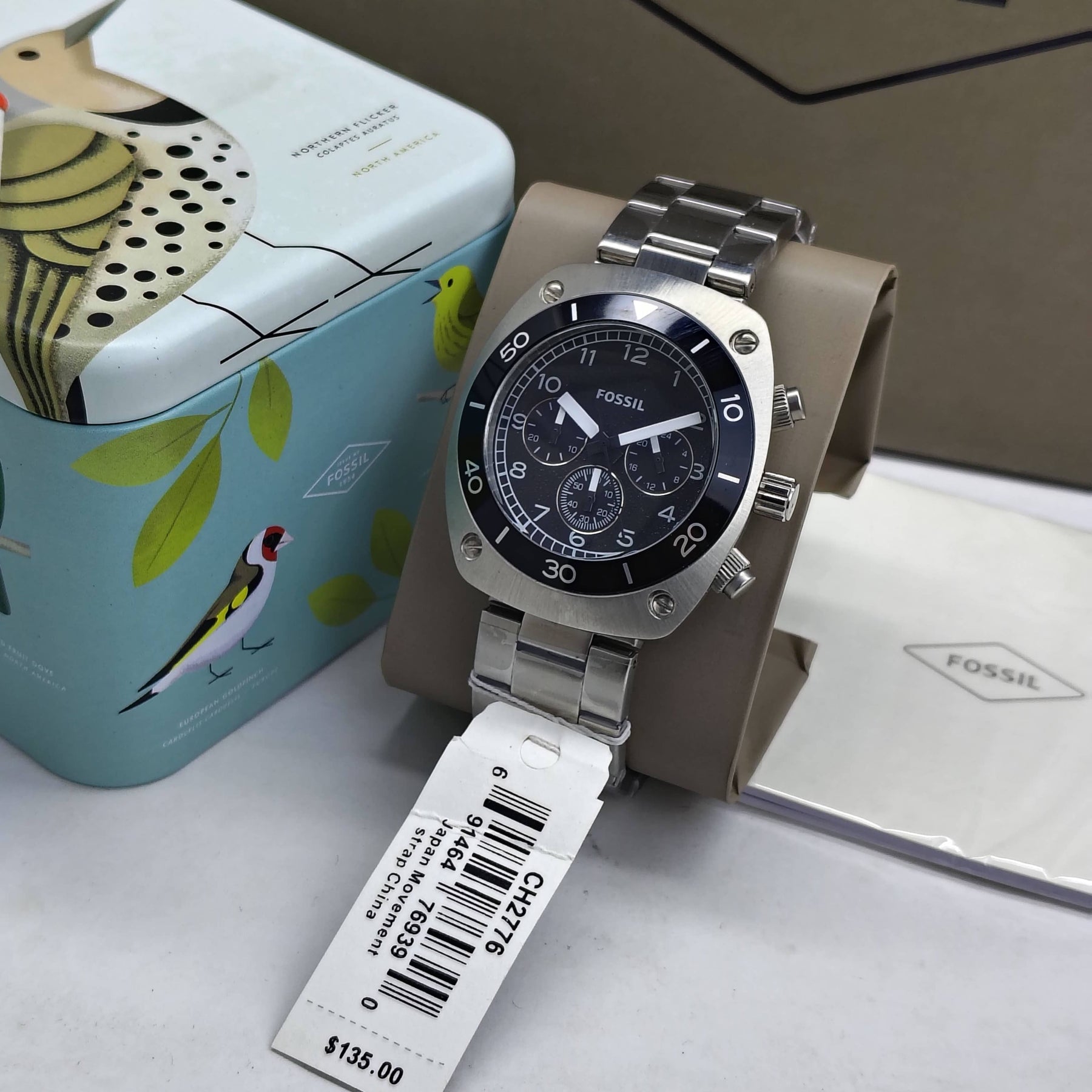 Fossil – Original/With Tag – CH2776 - Japanese Quartz - 42mm - Men's Watch